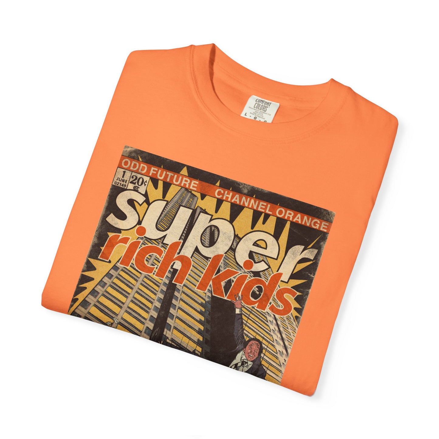 Frank Ocean & Earl Sweatshirt - Super Rich Kids - Unisex Comfort Colors T-shirt