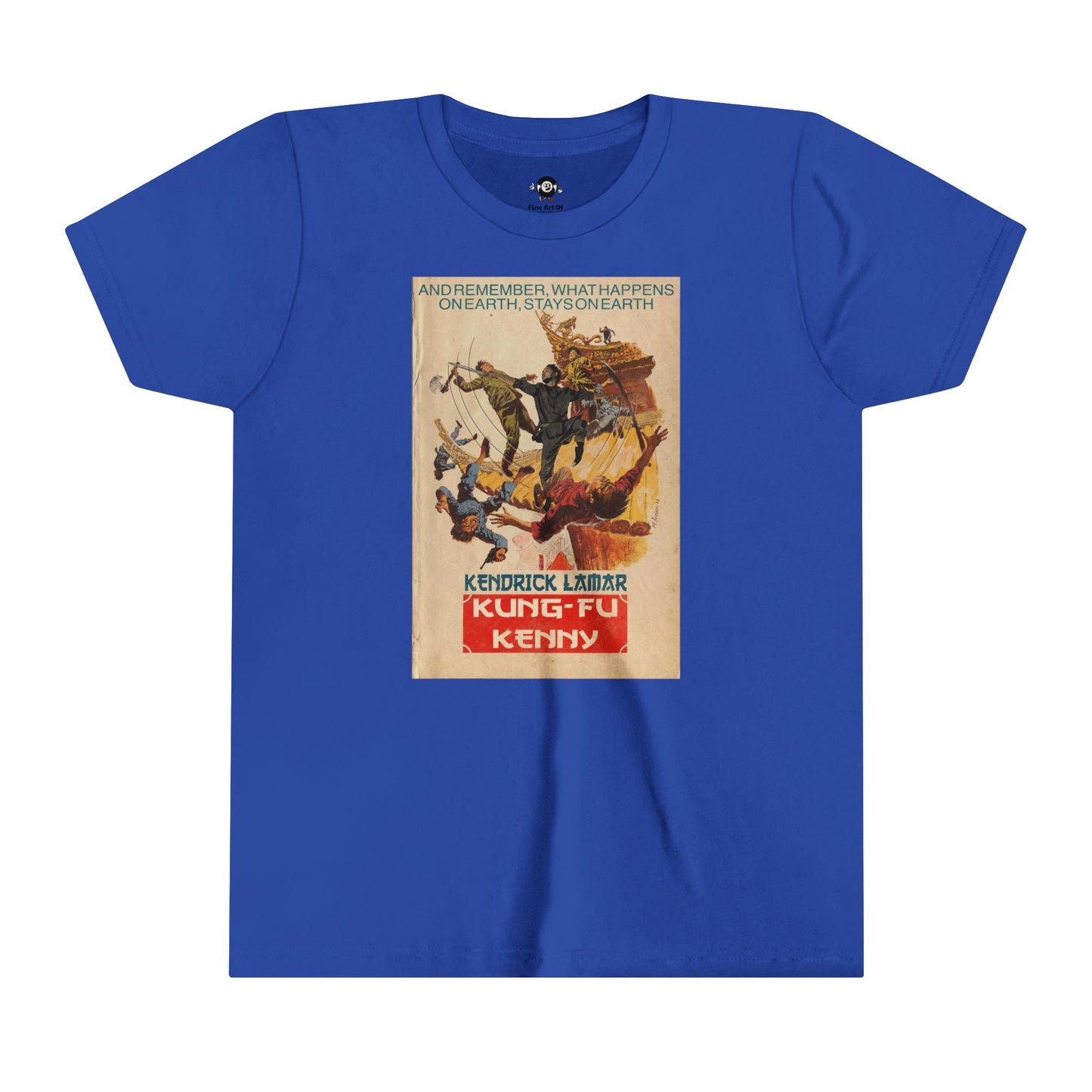 KIDS - Kendrick Lamar- Kung Fu Kenny - Youth Short Sleeve Tee