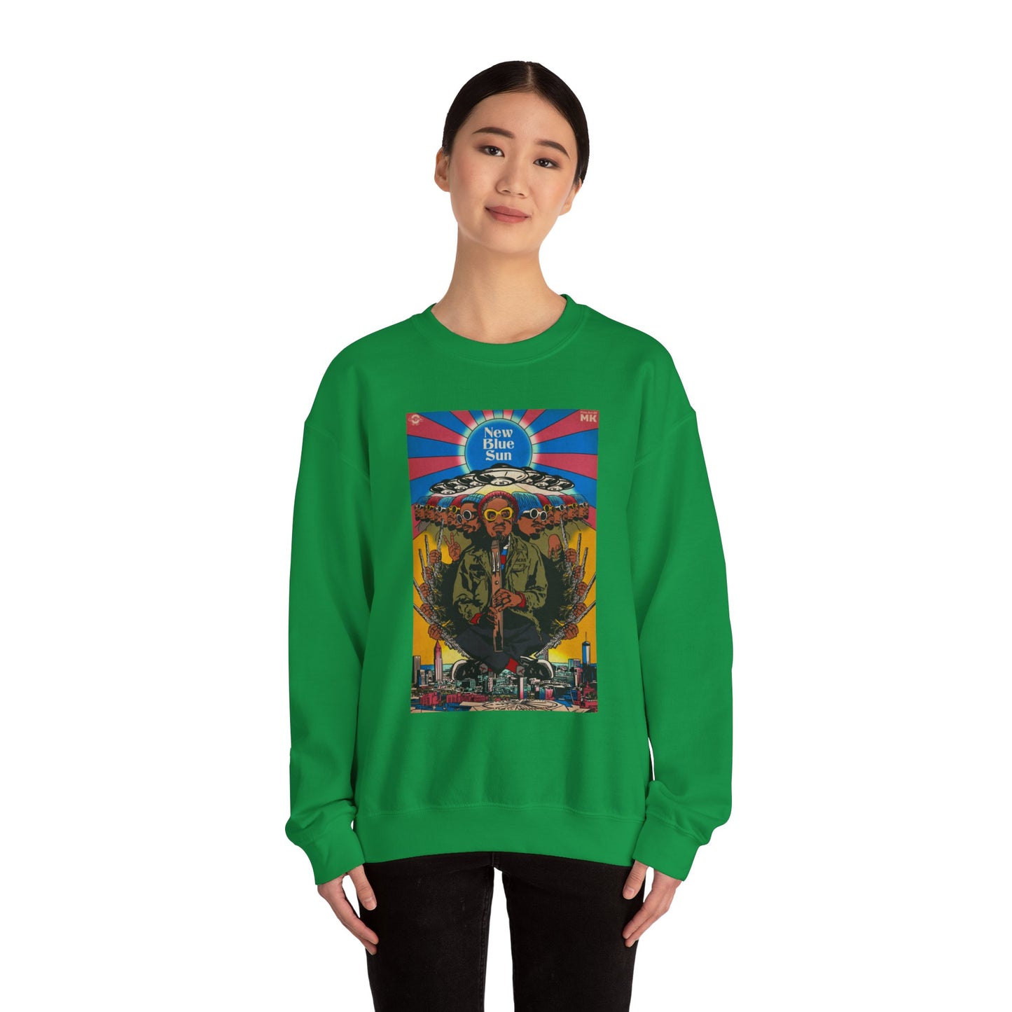 Andre 3000 - New Blue Sun - Unisex Heavy Blend™ Crewneck Sweatshirt