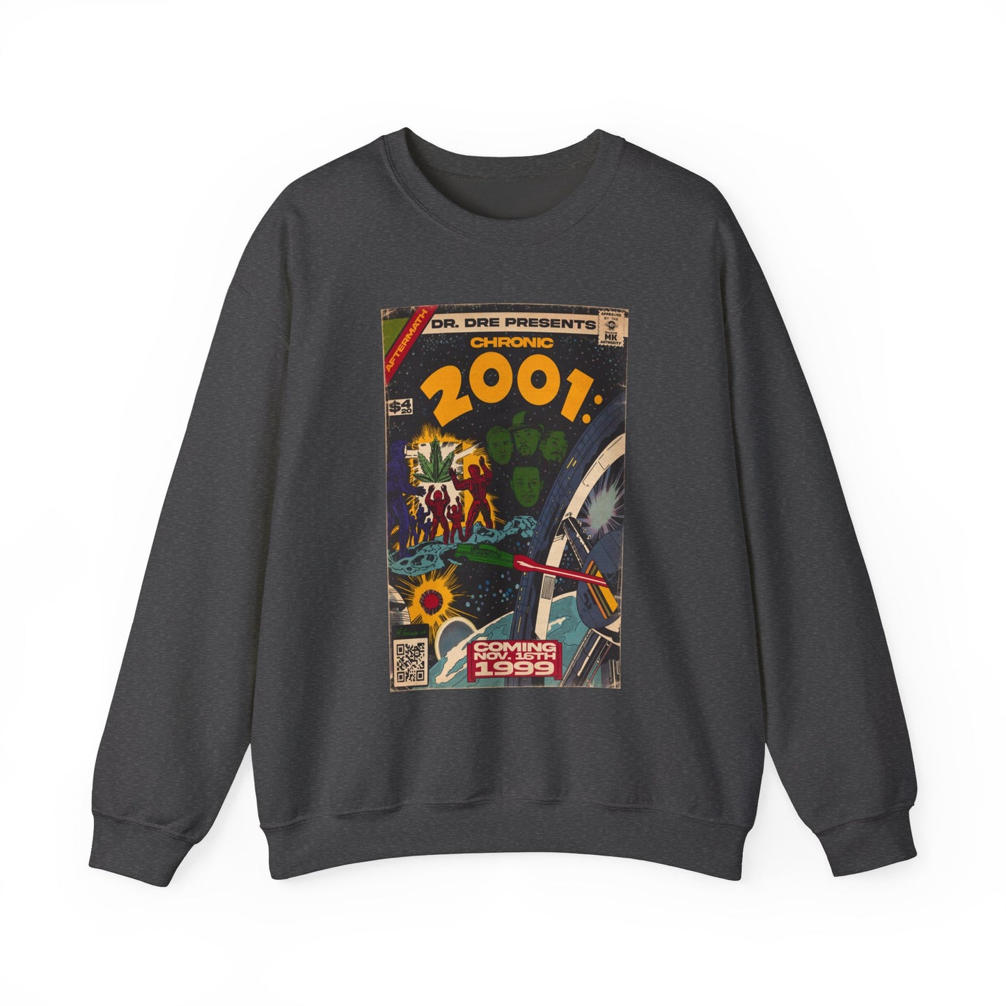Dr. Dre - Chronic 2001 - Eminem, Snoop, Nate Dogg - Unisex Heavy Blend™ Crewneck Sweatshirt