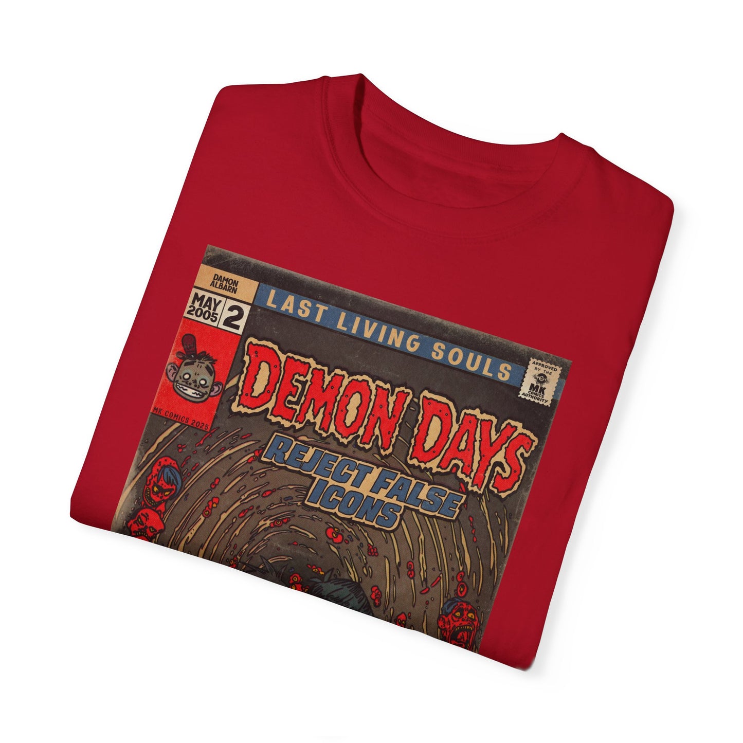 Demon Days - Unisex Garment-Dyed T-shirt