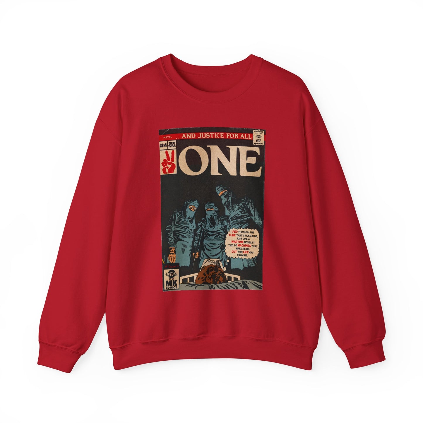 One - Comic Book Art - Unisex Heavy Blend™ Crewneck Sweatshirt