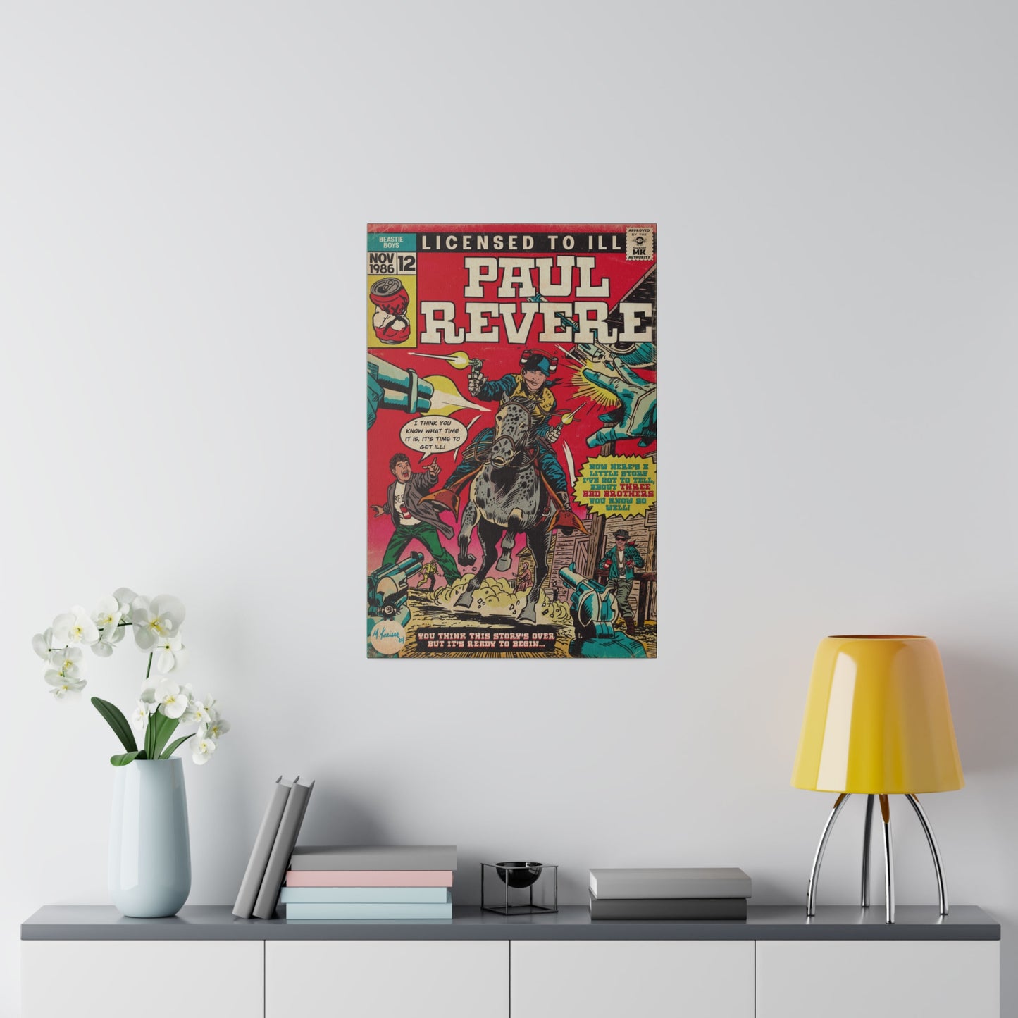 Paul Revere - Matte Canvas, Stretched, 0.75"