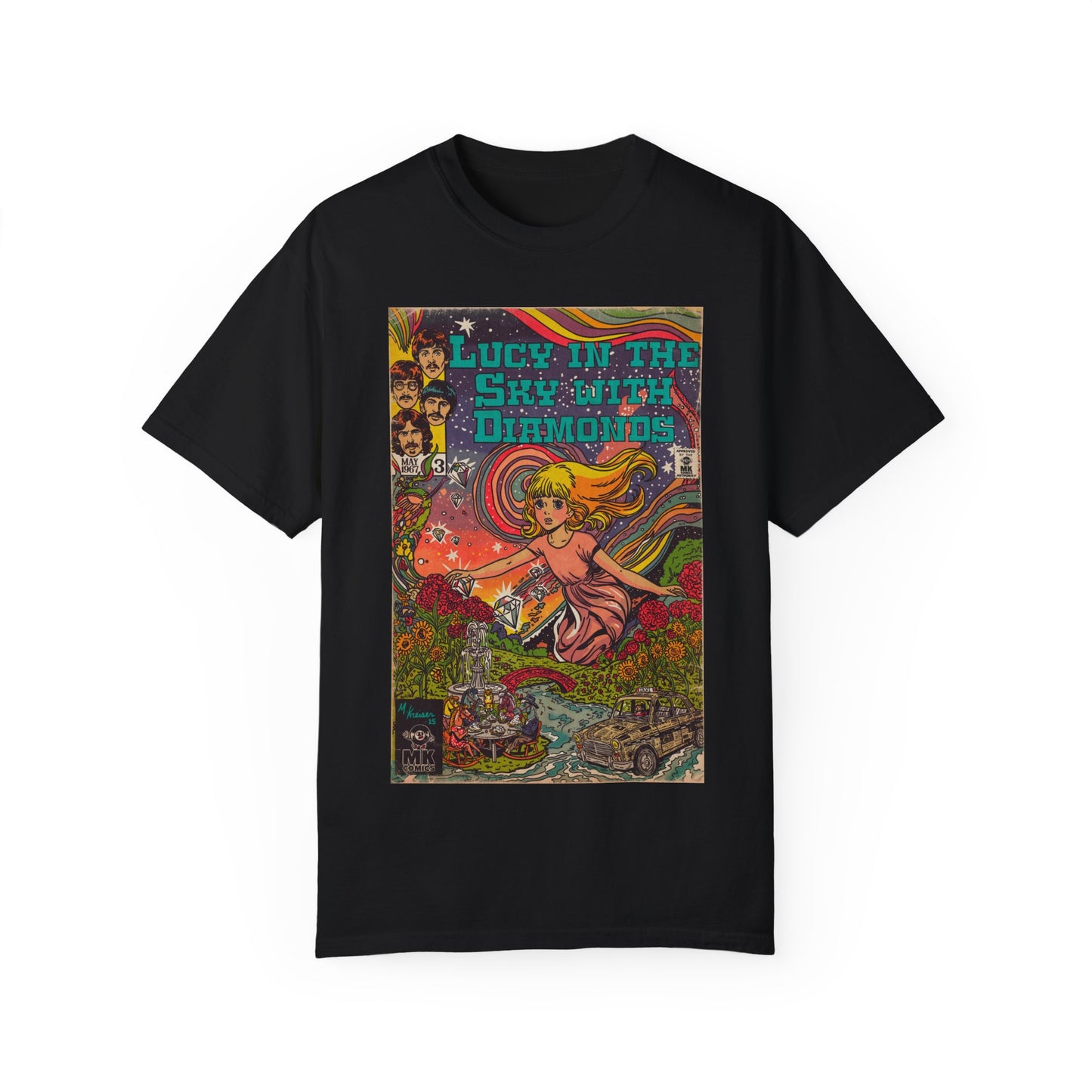 Lucy in the Sky with Diamonds - Unisex Comfort Colors T-shirt