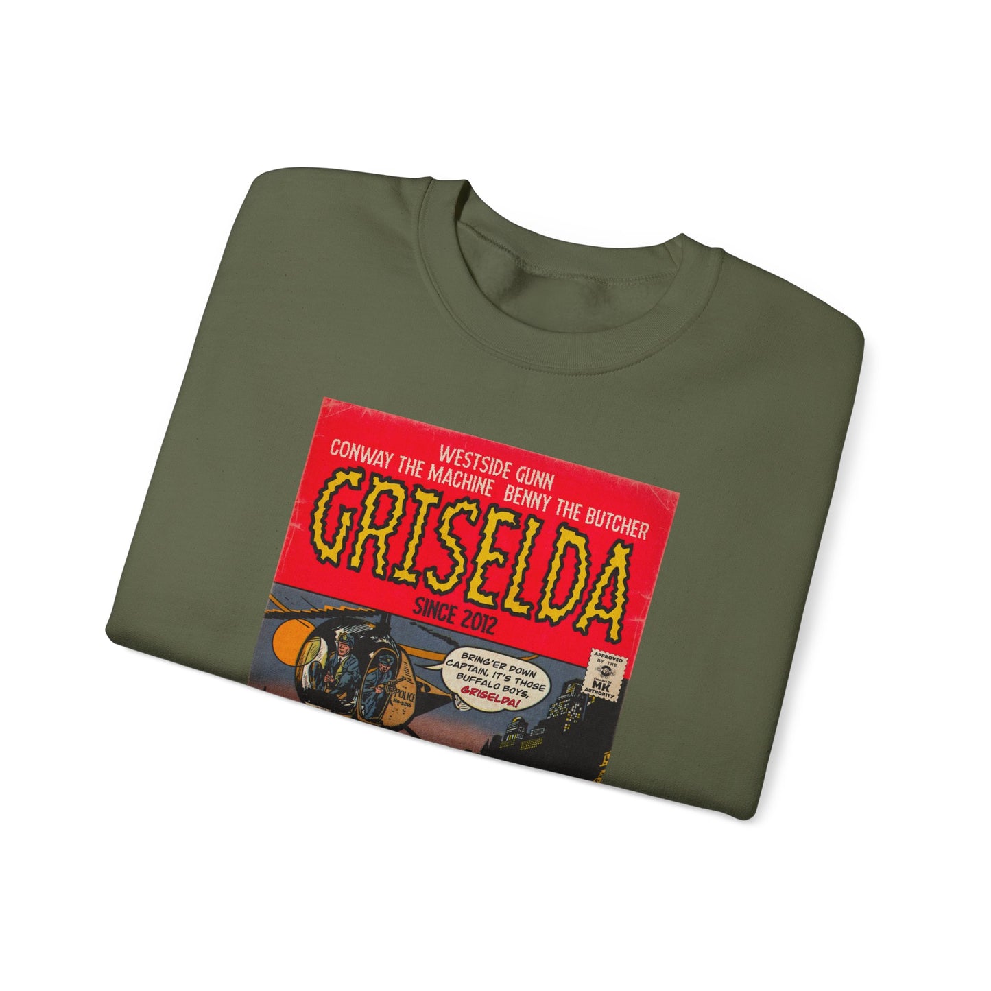 Griselda - Comic Book Art - Unisex Heavy Blend™ Crewneck Sweatshirt