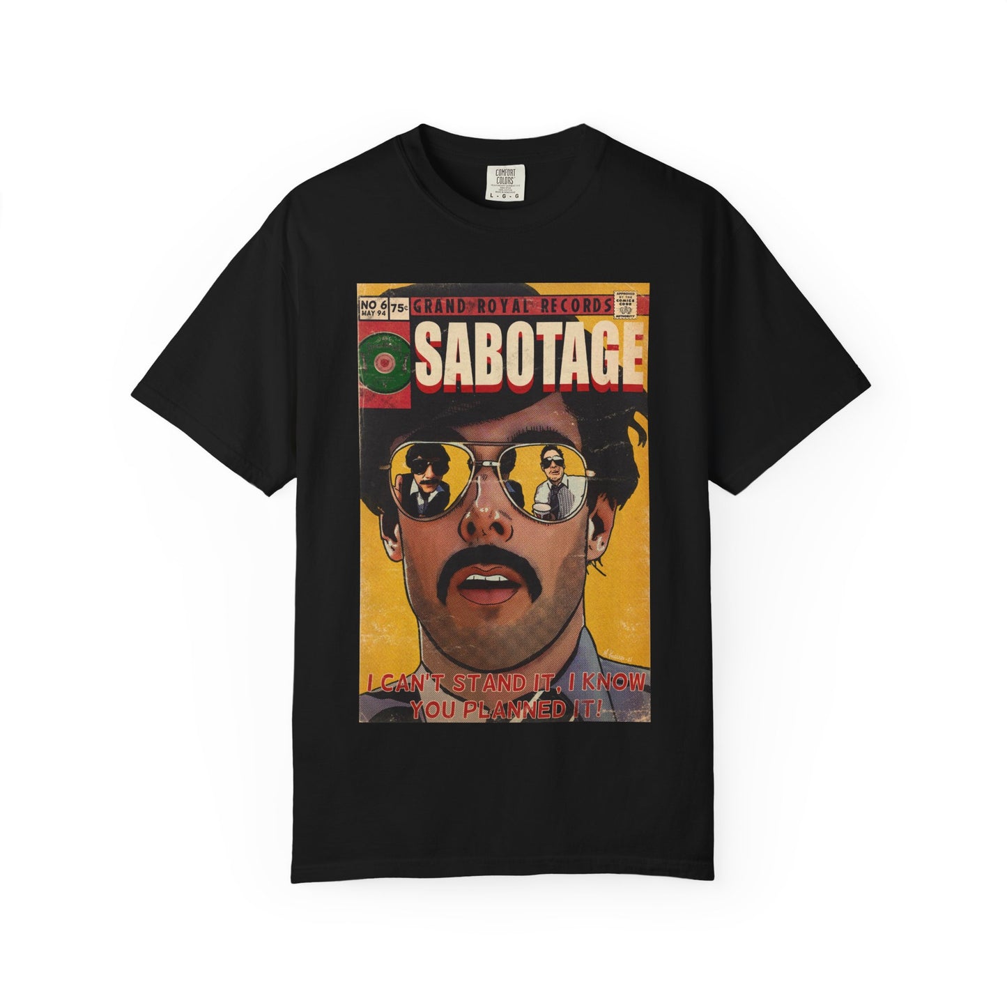 Beastie Boys - Sabotage - Unisex Comfort Colors T-shirt
