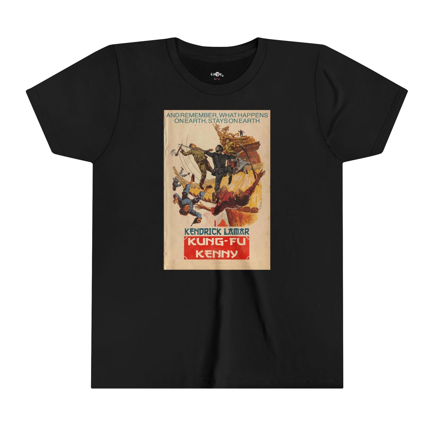 KIDS - Kendrick Lamar- Kung Fu Kenny - Youth Short Sleeve Tee