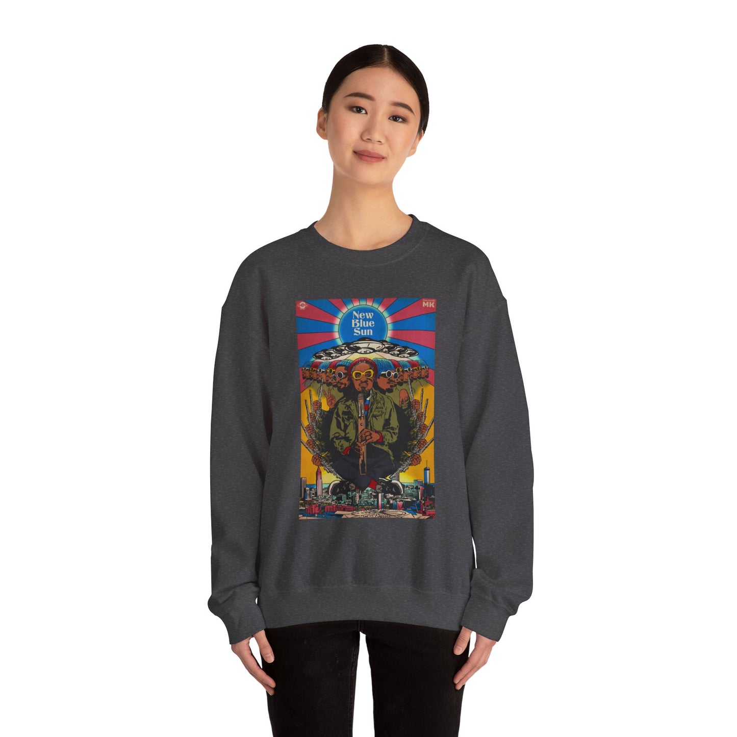 Andre 3000 - New Blue Sun - Unisex Heavy Blend™ Crewneck Sweatshirt