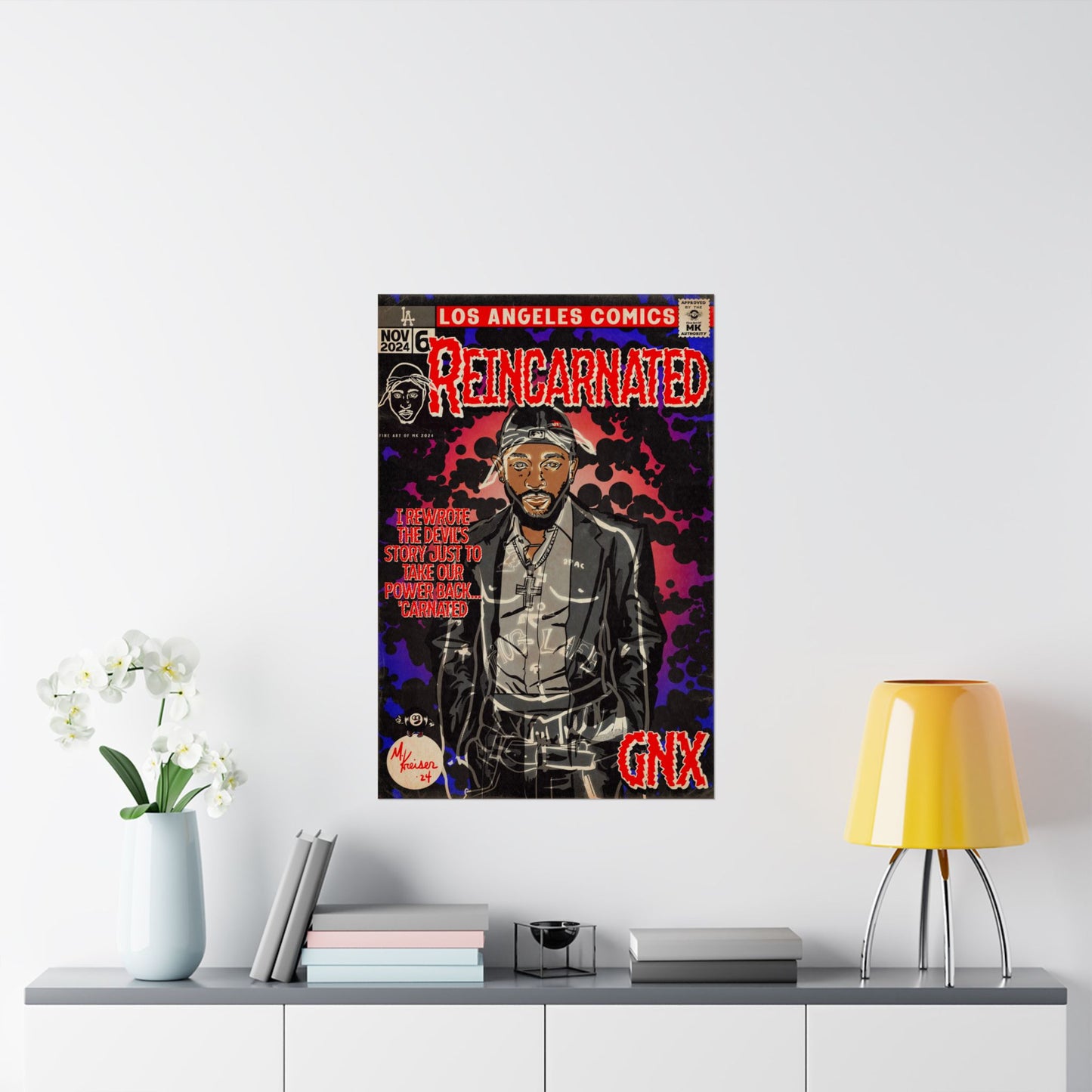 Reincarnated - Matte Vertical Posters