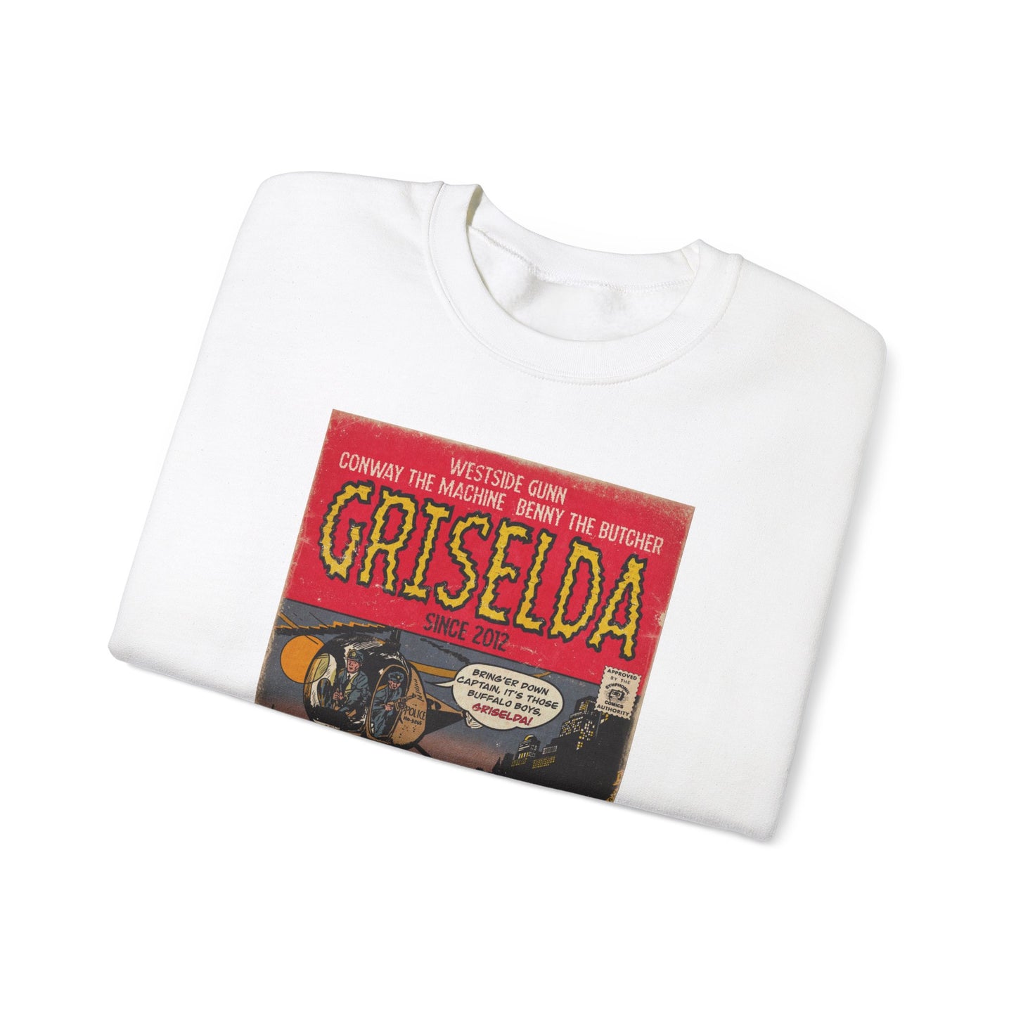Griselda - Comic Book Art - Unisex Heavy Blend™ Crewneck Sweatshirt