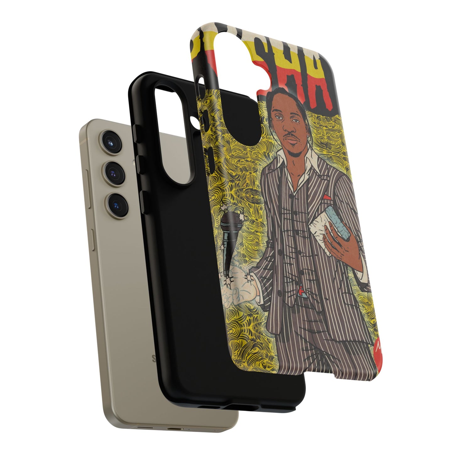 Pusha T - Comic Book Art - Tough Phone Cases