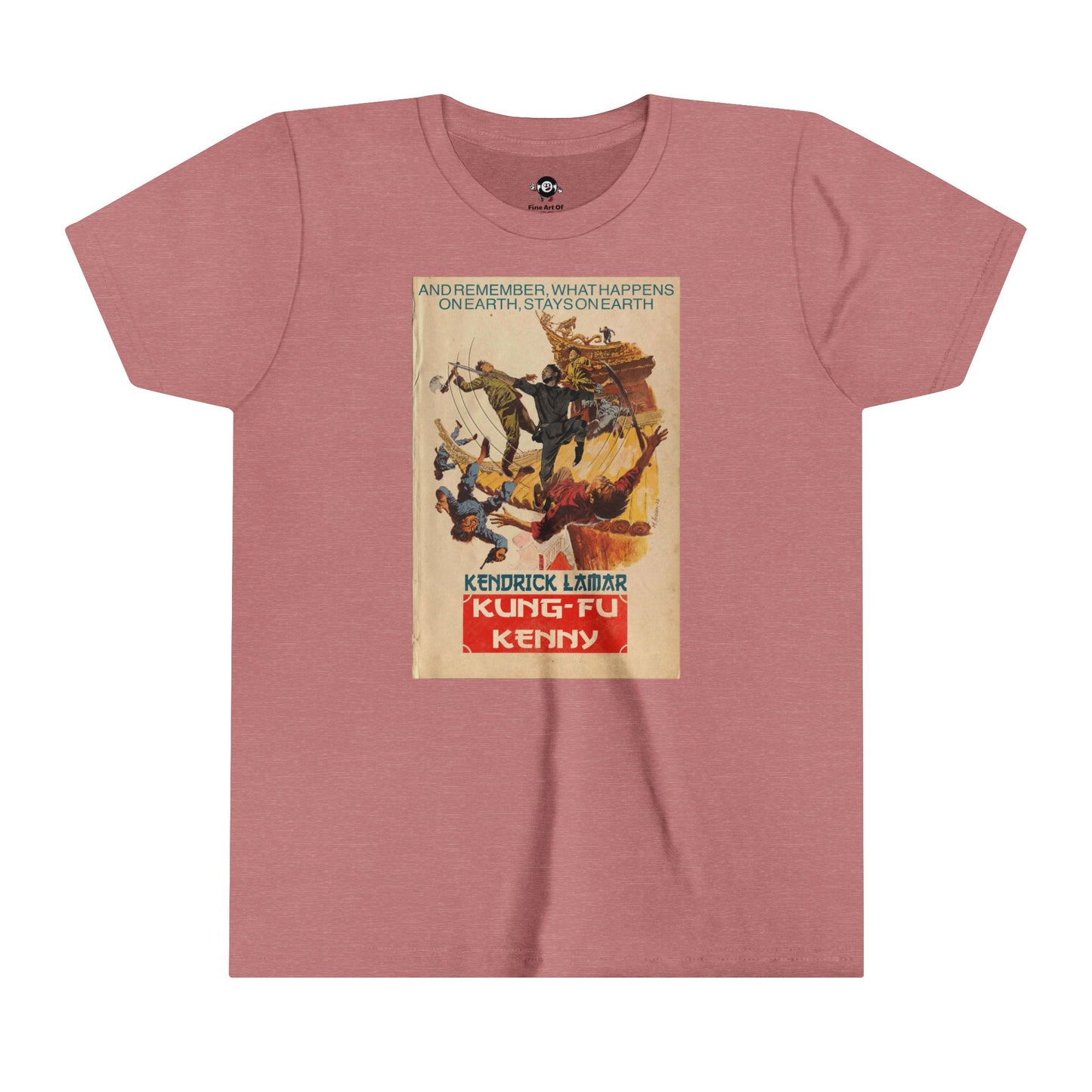 KIDS - Kendrick Lamar- Kung Fu Kenny - Youth Short Sleeve Tee