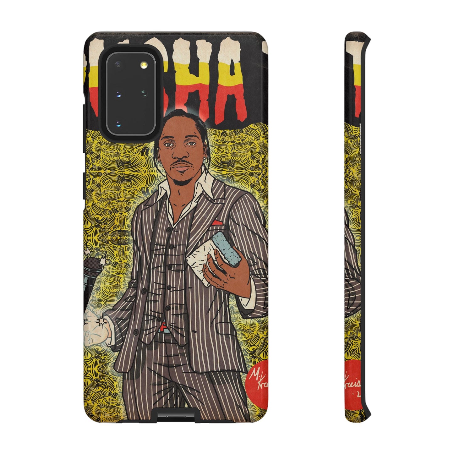 Pusha T - Comic Book Art - Tough Phone Cases