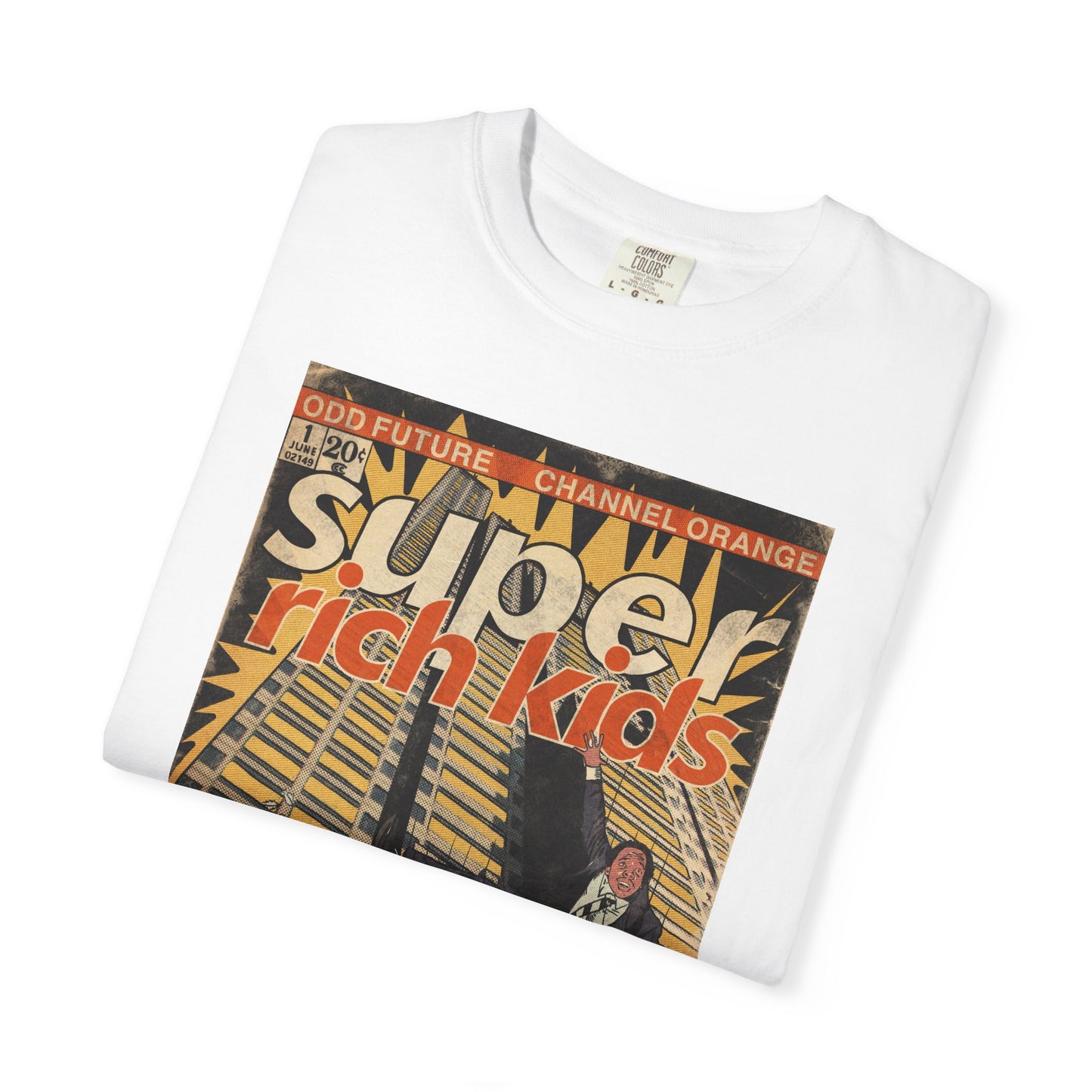 Frank Ocean & Earl Sweatshirt - Super Rich Kids - Unisex Comfort Colors T-shirt