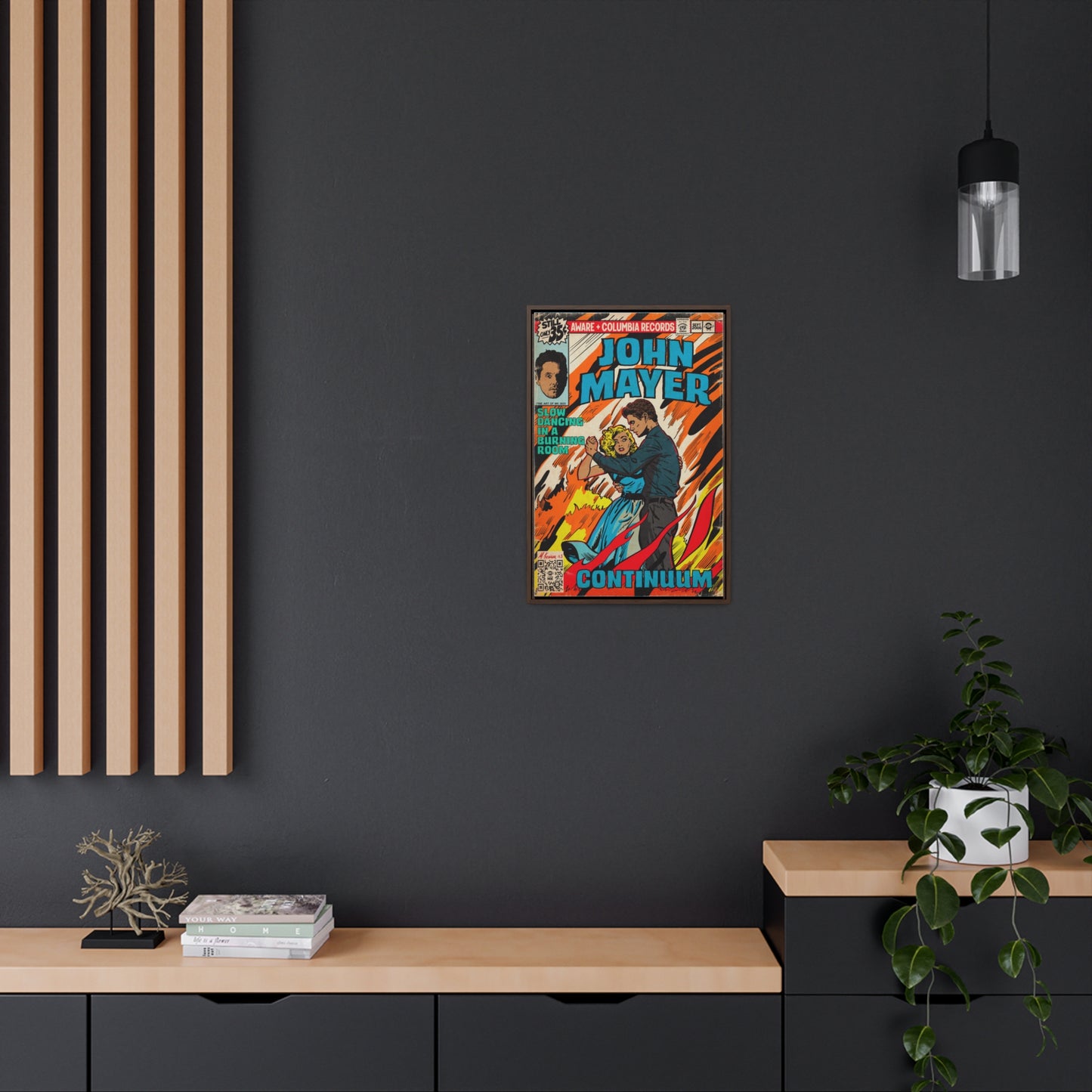John Mayer - Slow Dancing in a Burning Room - Gallery Canvas Wraps, Vertical Frame