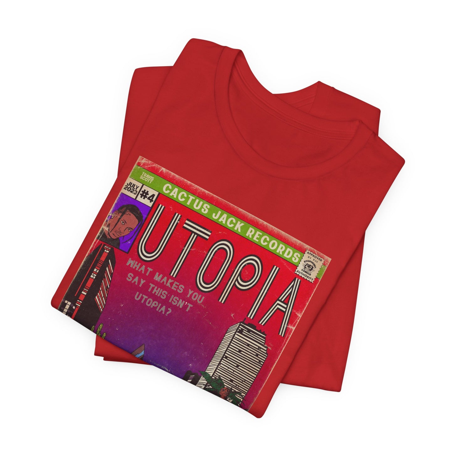 Travis Scott - Utopia - Unisex Jersey Short Sleeve Tee