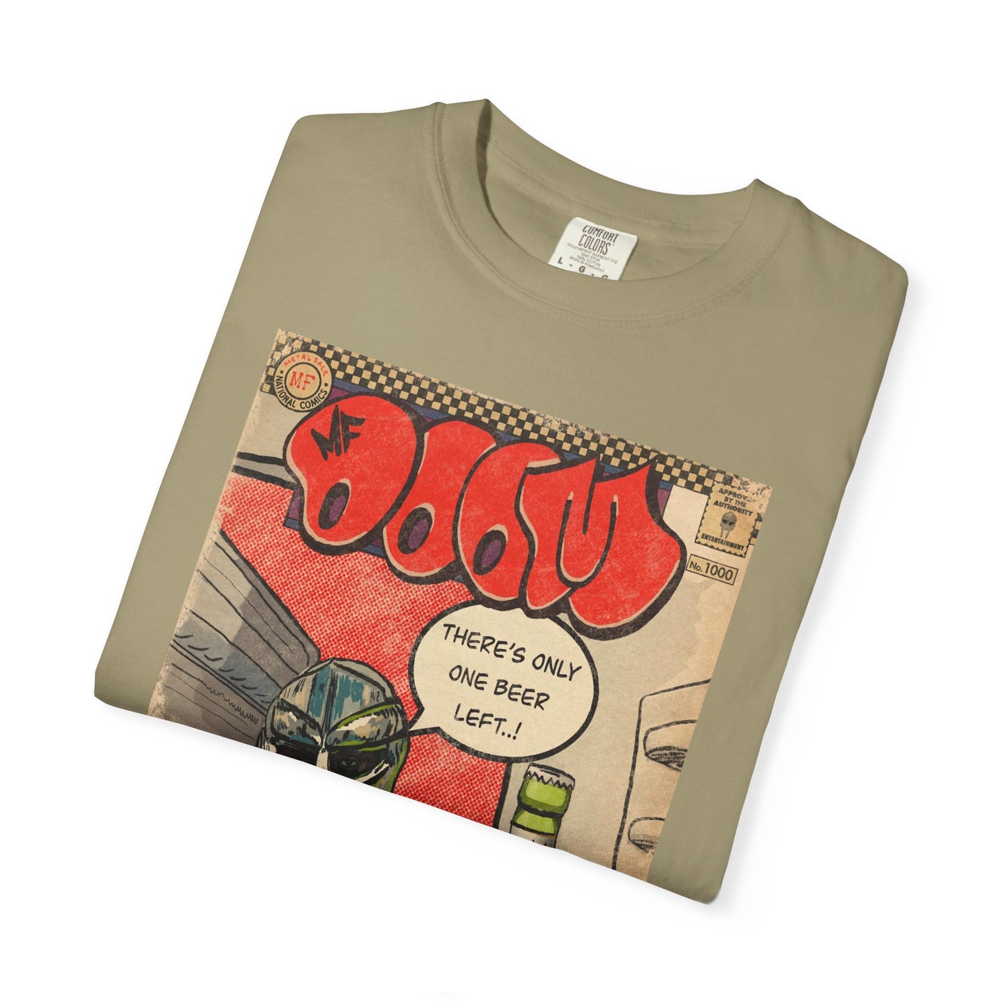 MF DOOM - One Beer - Unisex Comfort Colors T-shirt