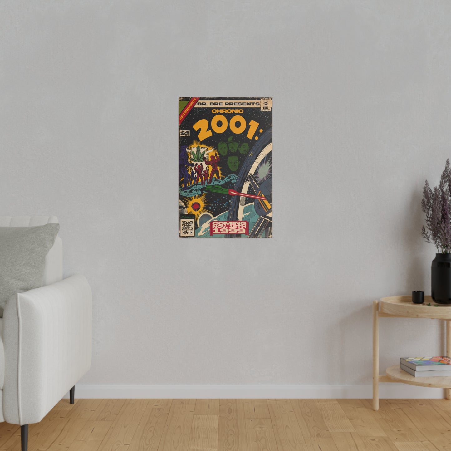 Chronic 2001 - Matte Canvas, Stretched