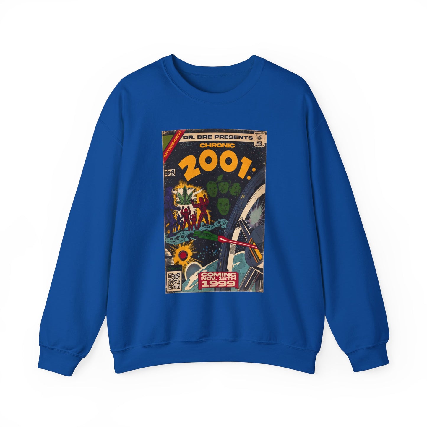 Dr. Dre - Chronic 2001 - Eminem, Snoop, Nate Dogg - Unisex Heavy Blend™ Crewneck Sweatshirt