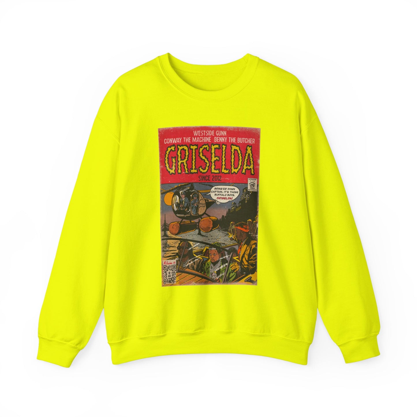 Griselda - Comic Book Art - Unisex Heavy Blend™ Crewneck Sweatshirt