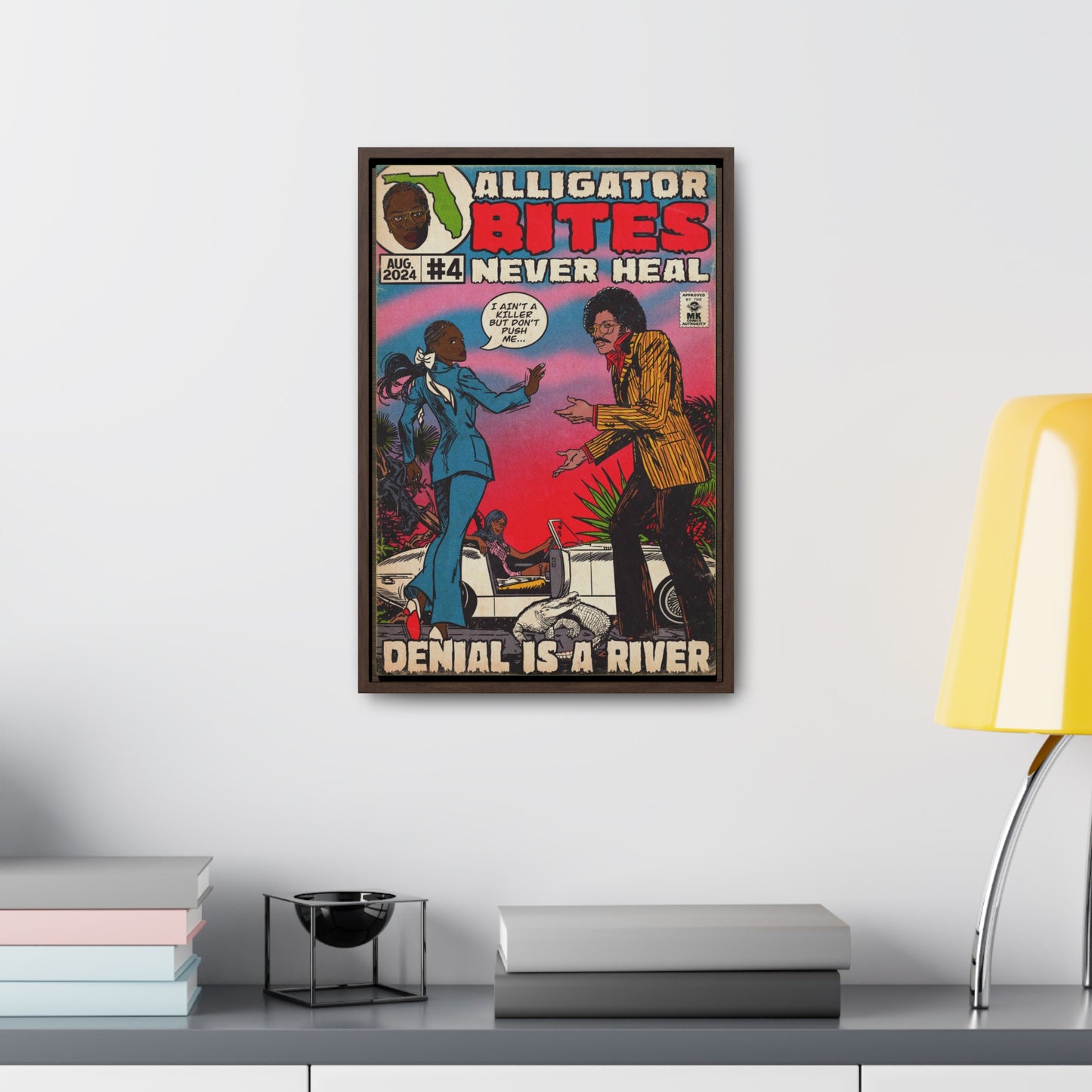 Doechii - Denial is a River - Alligator Bites - Gallery Canvas Wraps, Vertical Frame