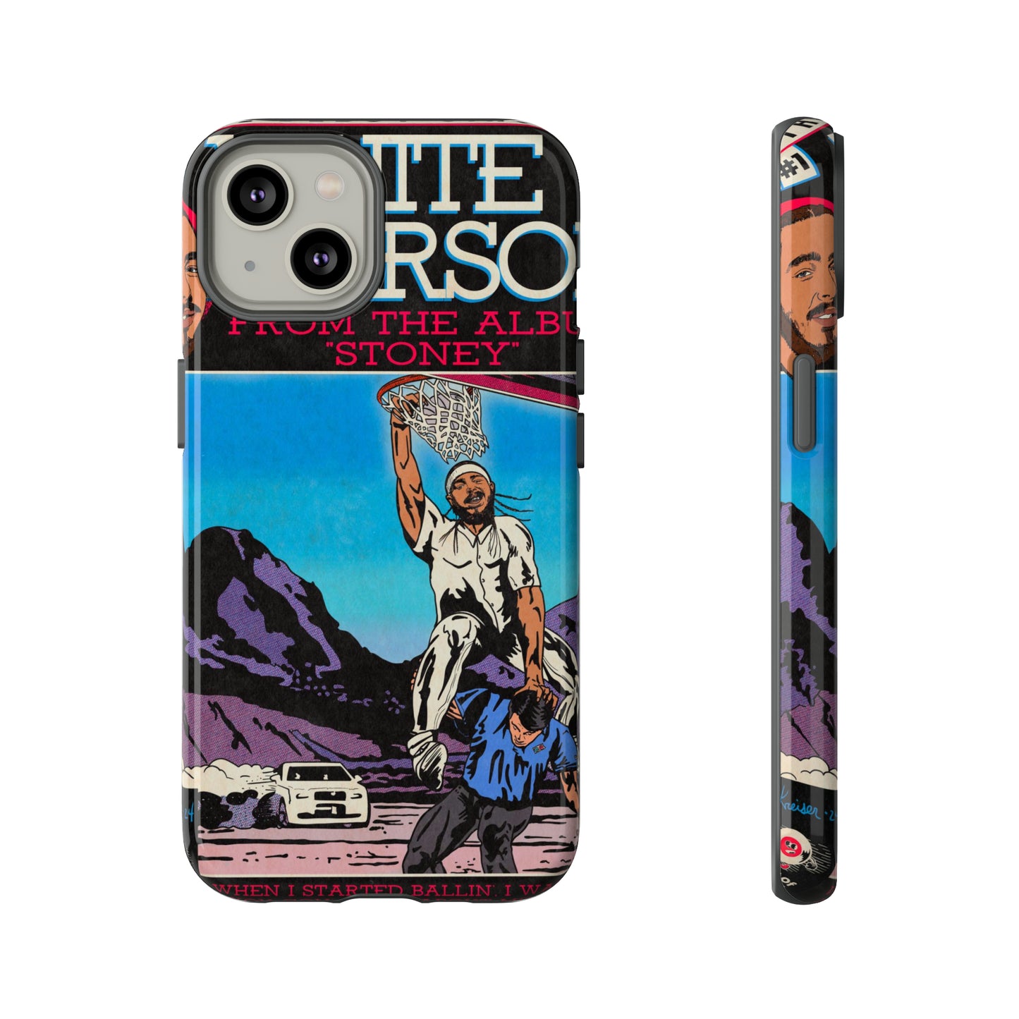 Post Malone - White Iverson - Tough Phone Cases