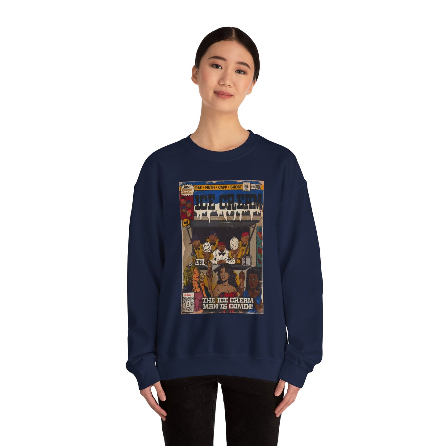 Raekwon- Ice Cream - Unisex Heavy Blend™ Crewneck Sweatshirt
