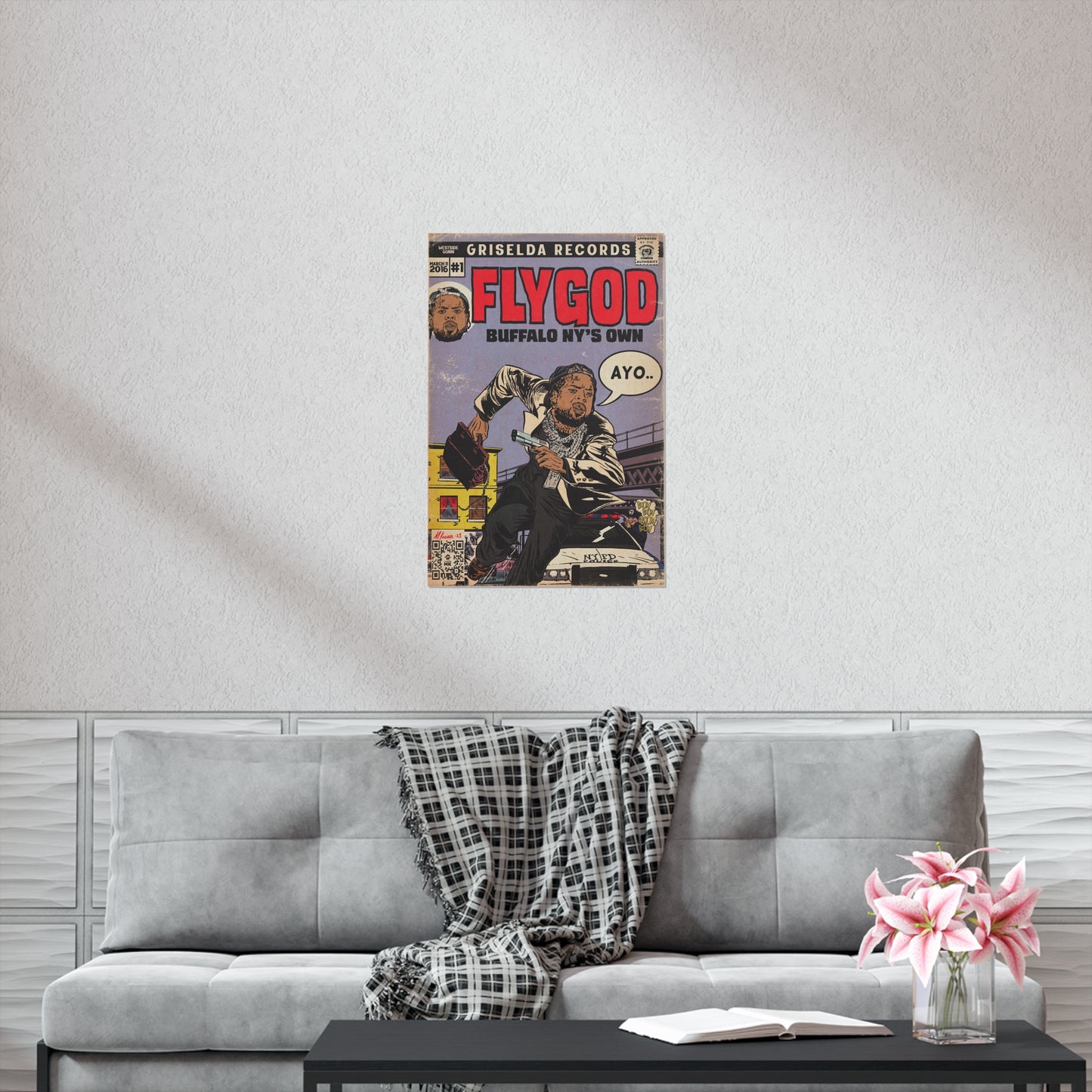 Westside Gunn - Flygod - Premium Matte Vertical Poster