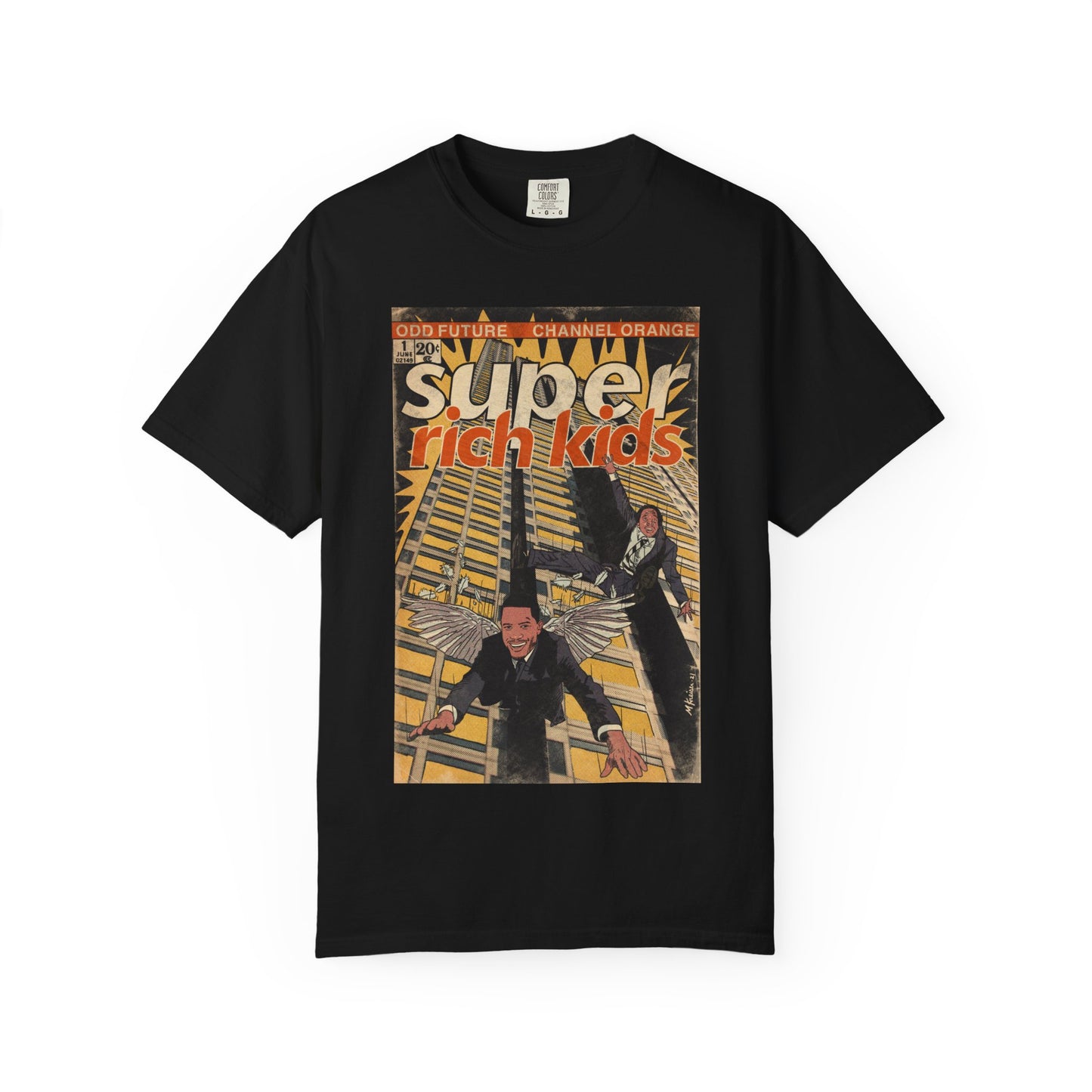 Frank Ocean & Earl Sweatshirt - Super Rich Kids - Unisex Comfort Colors T-shirt