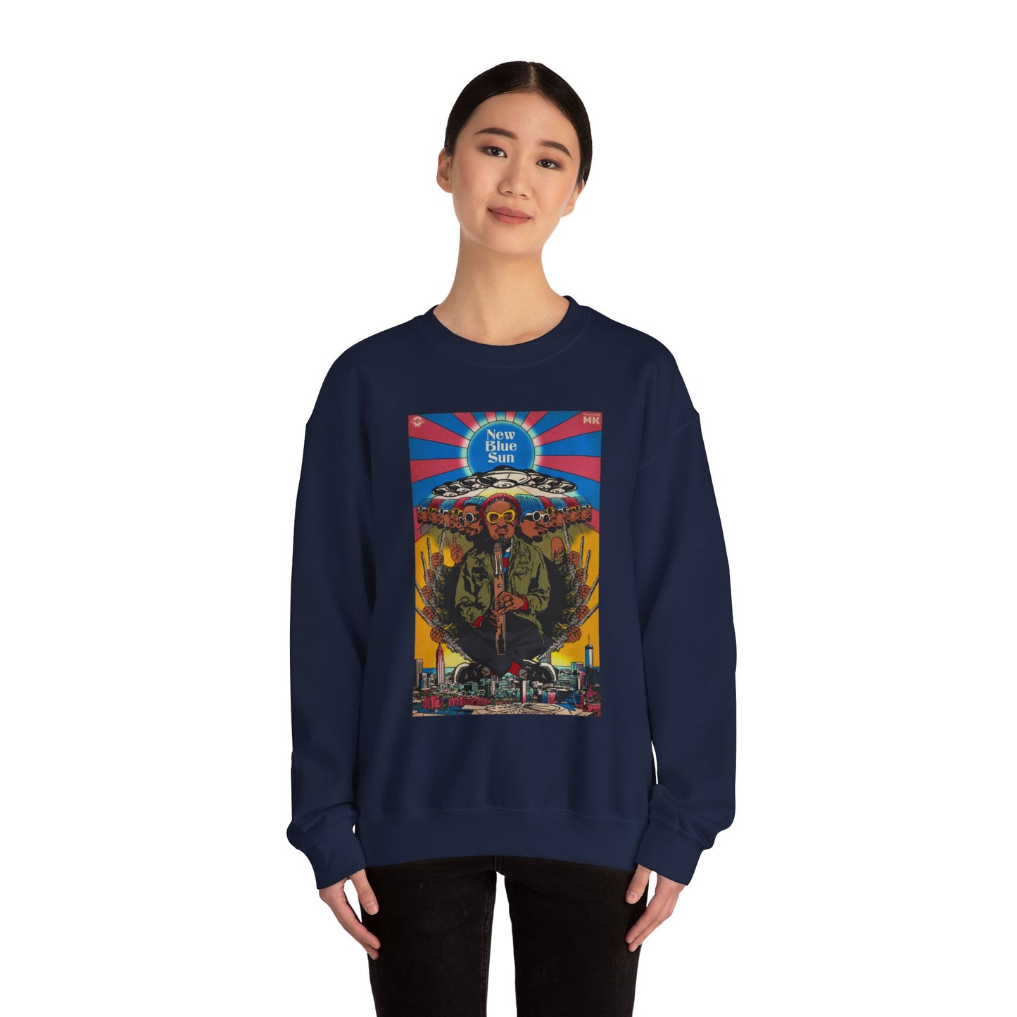 Andre 3000 - New Blue Sun - Unisex Heavy Blend™ Crewneck Sweatshirt