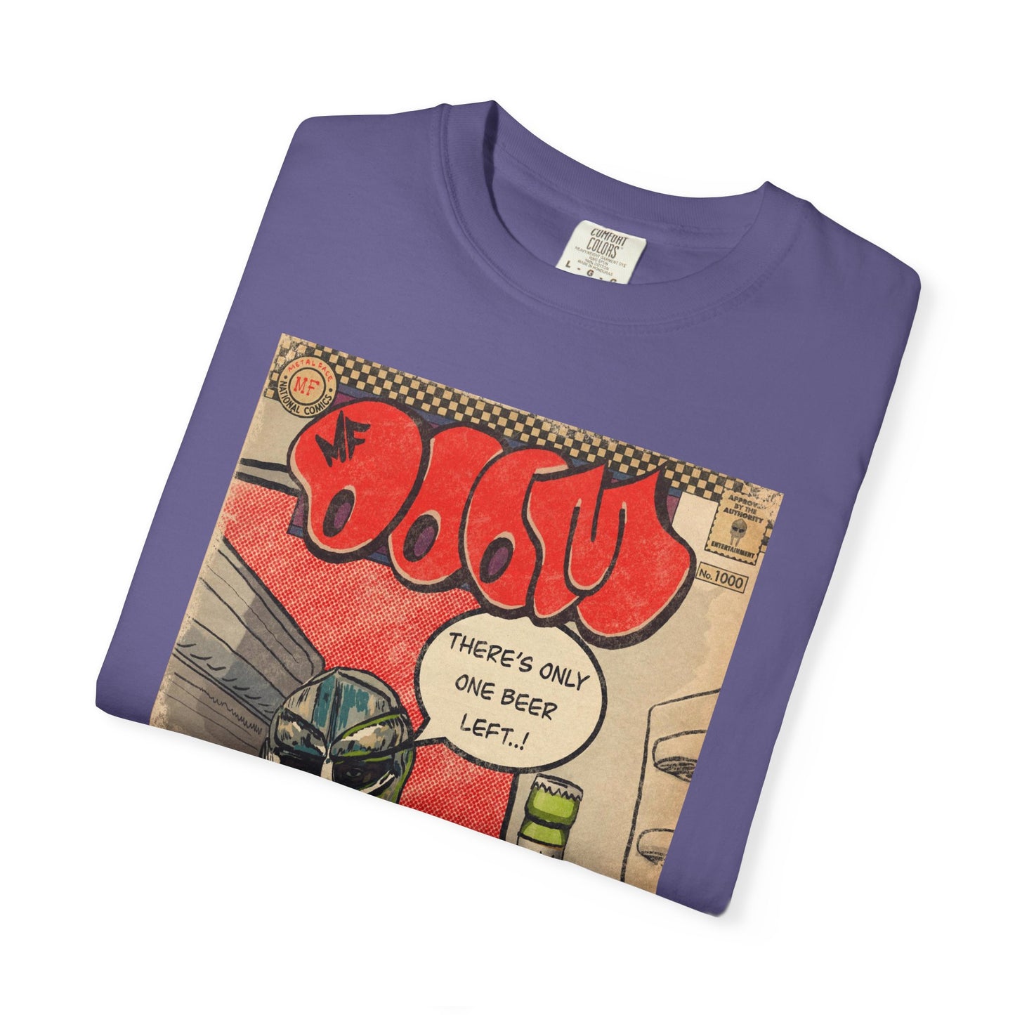 MF DOOM - One Beer - Unisex Comfort Colors T-shirt