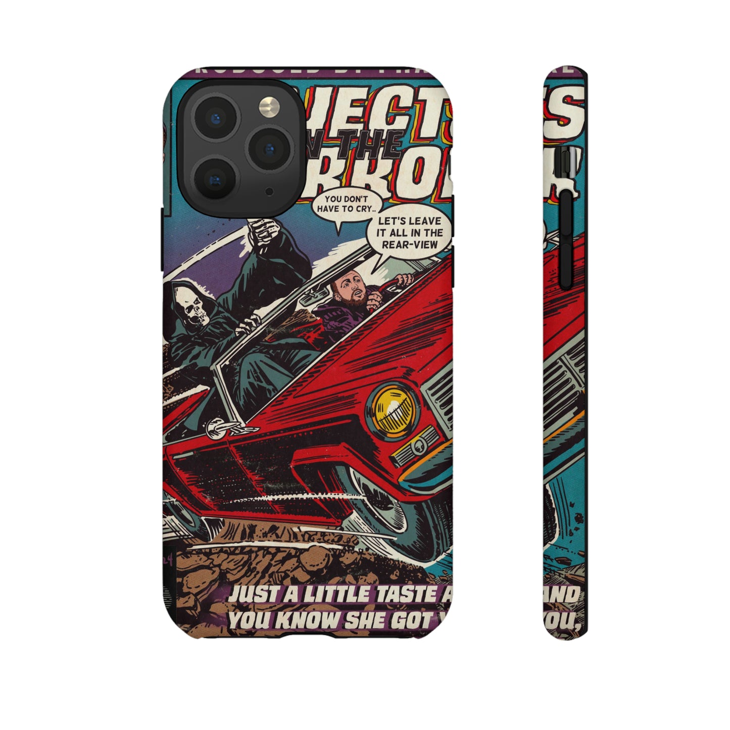 Objects in the Mirror - Tough Phone Cases