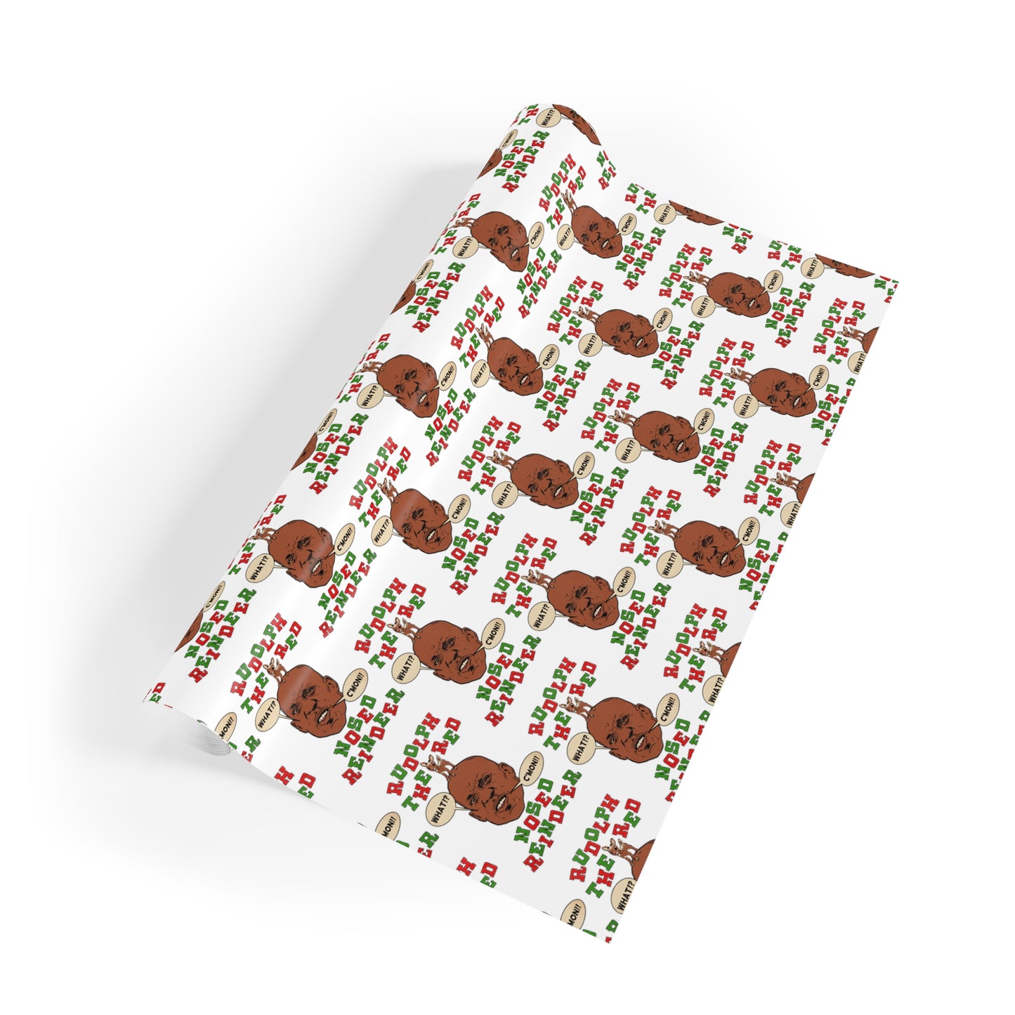 DMX - Rudolph - Christmas- Gift Wrapping Paper Rolls, 1pc