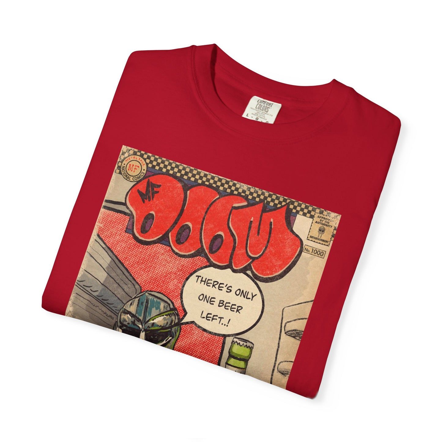 MF DOOM - One Beer - Unisex Comfort Colors T-shirt
