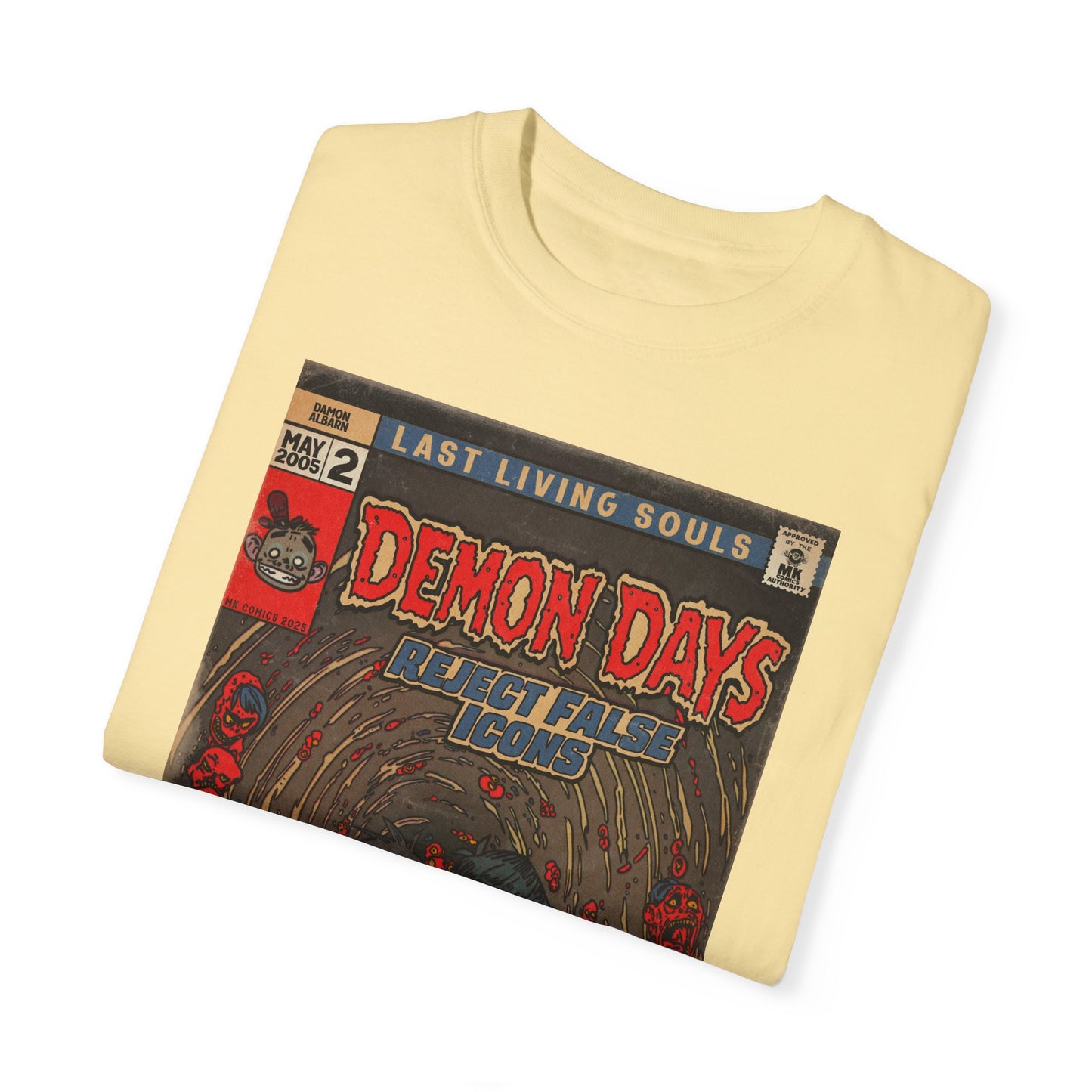 Demon Days - Unisex Garment-Dyed T-shirt