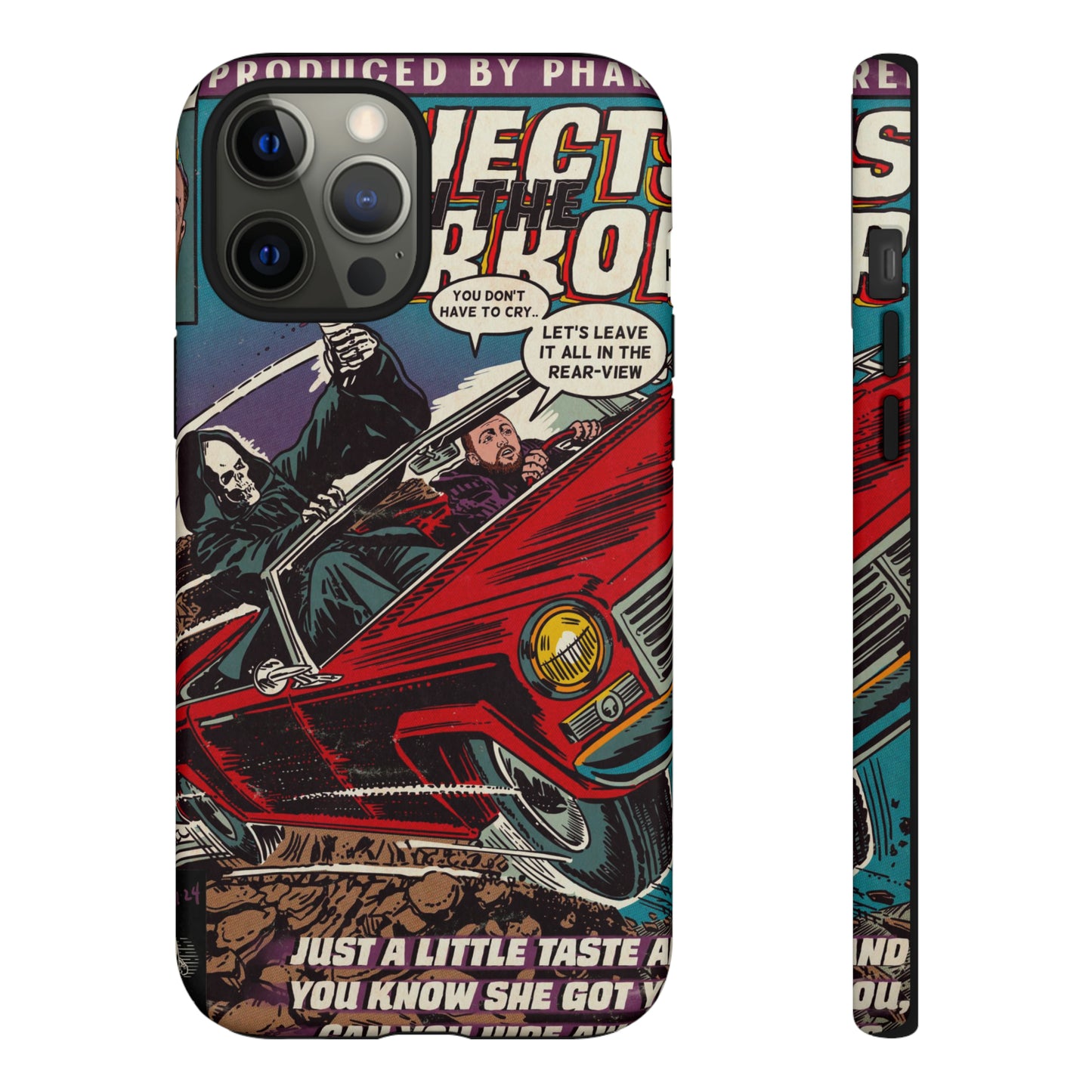 Objects in the Mirror - Tough Phone Cases