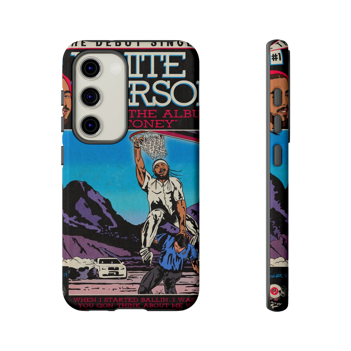Post Malone - White Iverson - Tough Phone Cases