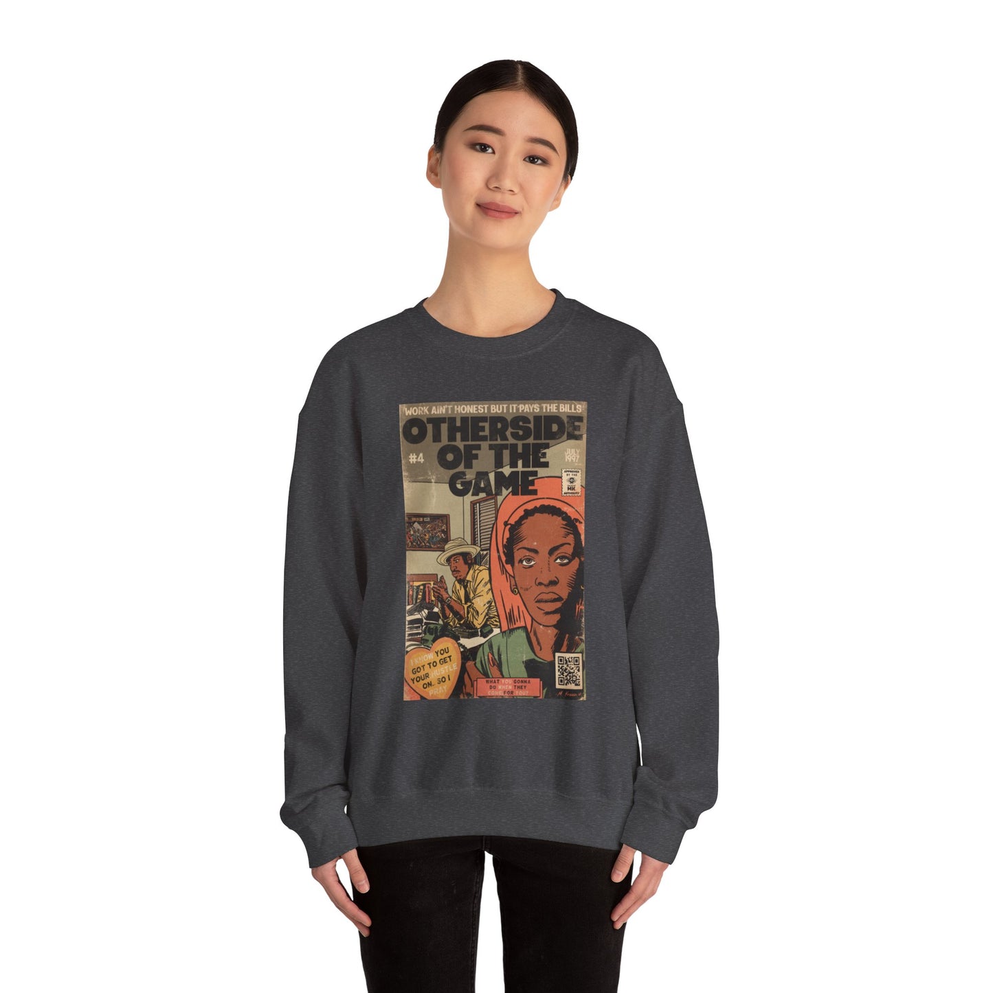 Erykah Badu - Otherside of the Game - Unisex Heavy Blend™ Crewneck Sweatshirt