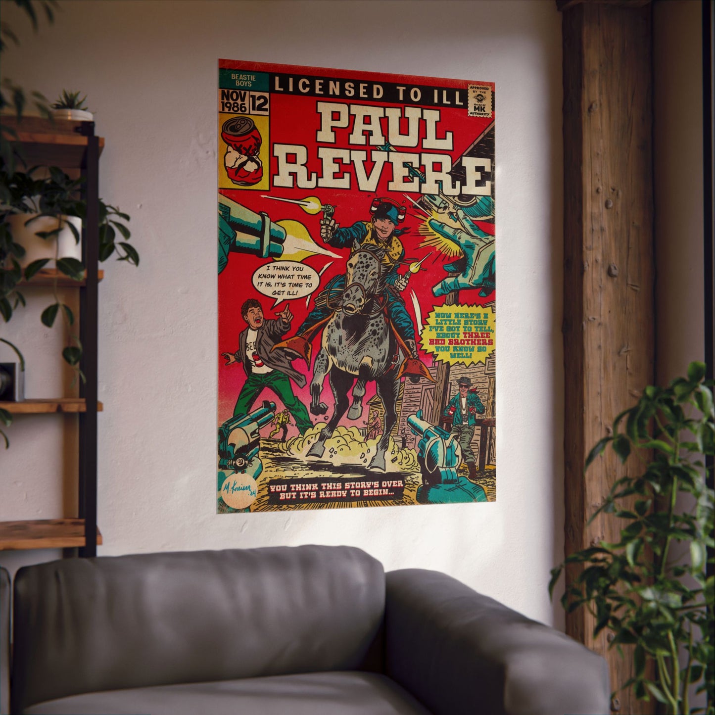 Beastie Boys - Paul Revere - Matte Vertical Posters