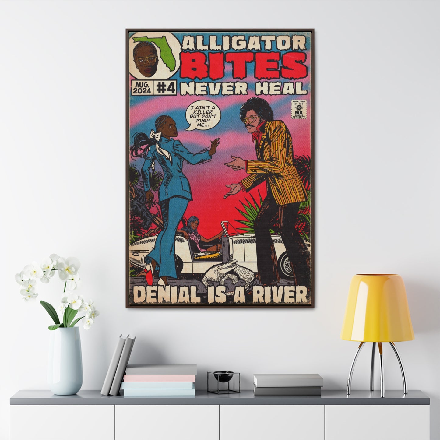 Doechii - Denial is a River - Alligator Bites - Gallery Canvas Wraps, Vertical Frame