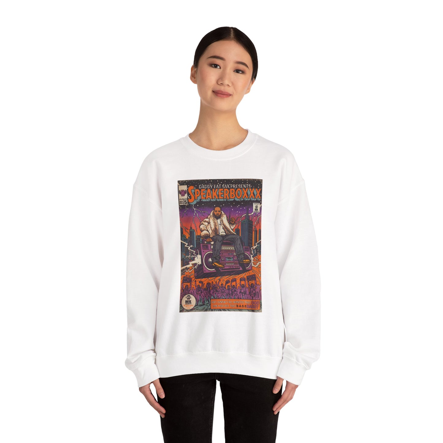 Speaker Boxxx - Unisex Heavy Blend™ Crewneck Sweatshirt