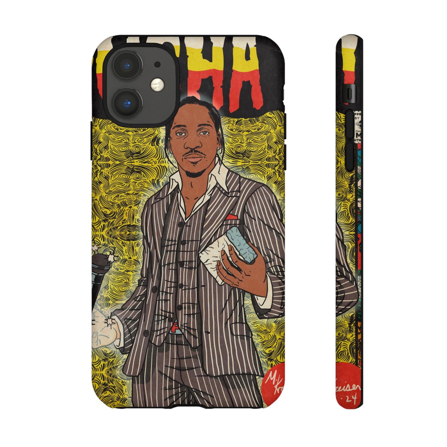 Pusha T - Comic Book Art - Tough Phone Cases
