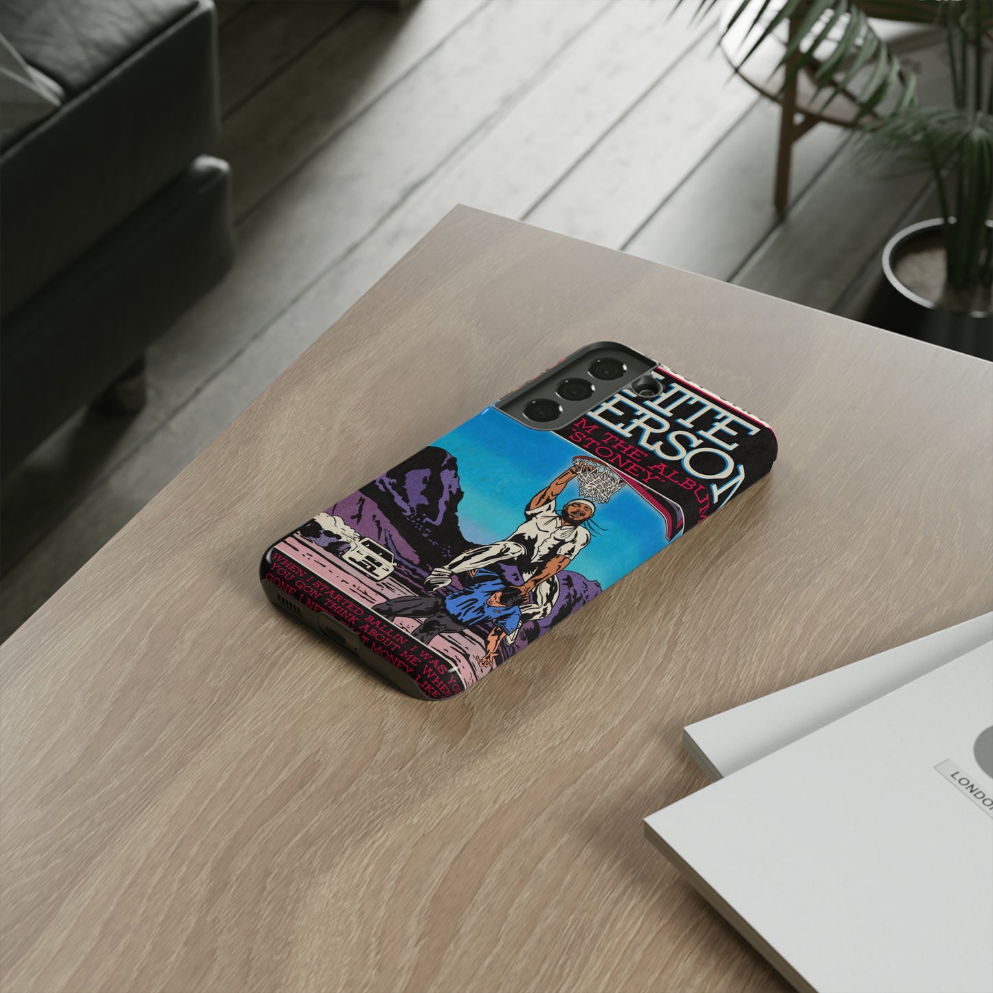Post Malone - White Iverson - Tough Phone Cases