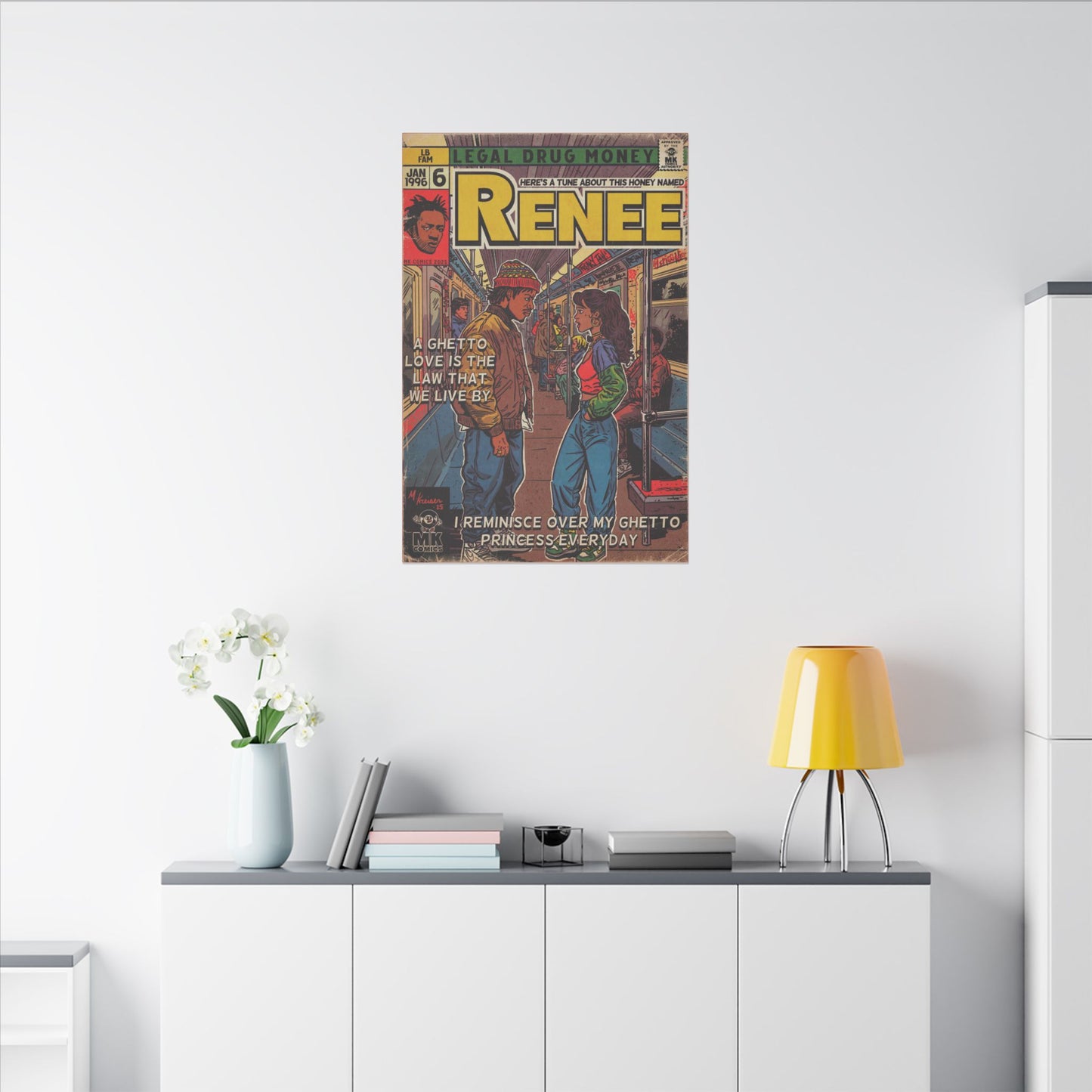 Lost Boyz - Renee - Matte Canvas, Stretched, 0.75" (Multi-Size)