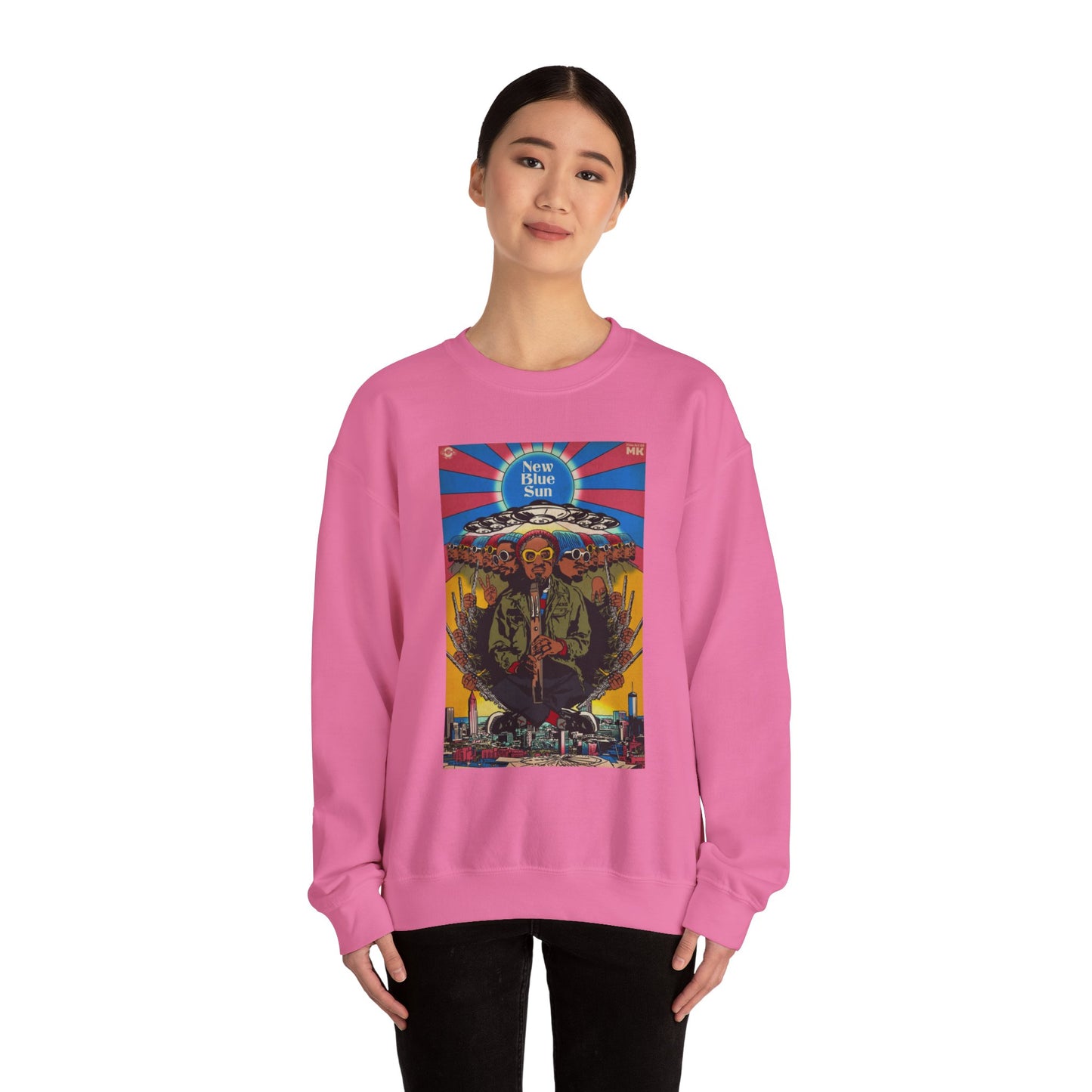 Andre 3000 - New Blue Sun - Unisex Heavy Blend™ Crewneck Sweatshirt