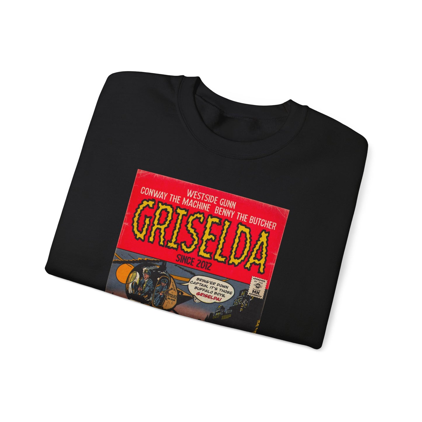 Griselda - Comic Book Art - Unisex Heavy Blend™ Crewneck Sweatshirt