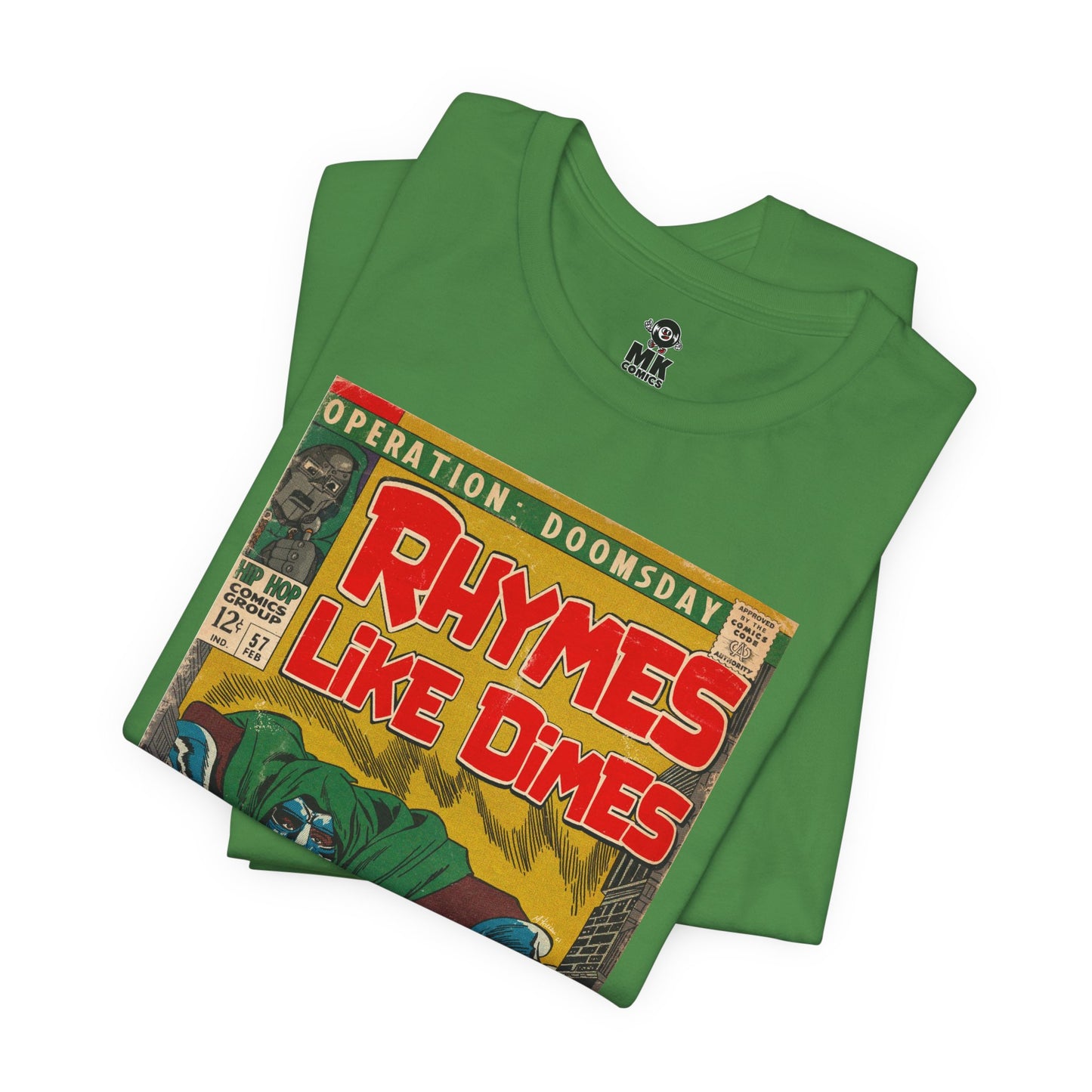MF DOOM - Rhymes Like Dimes - Unisex Jersey Short Sleeve Tee