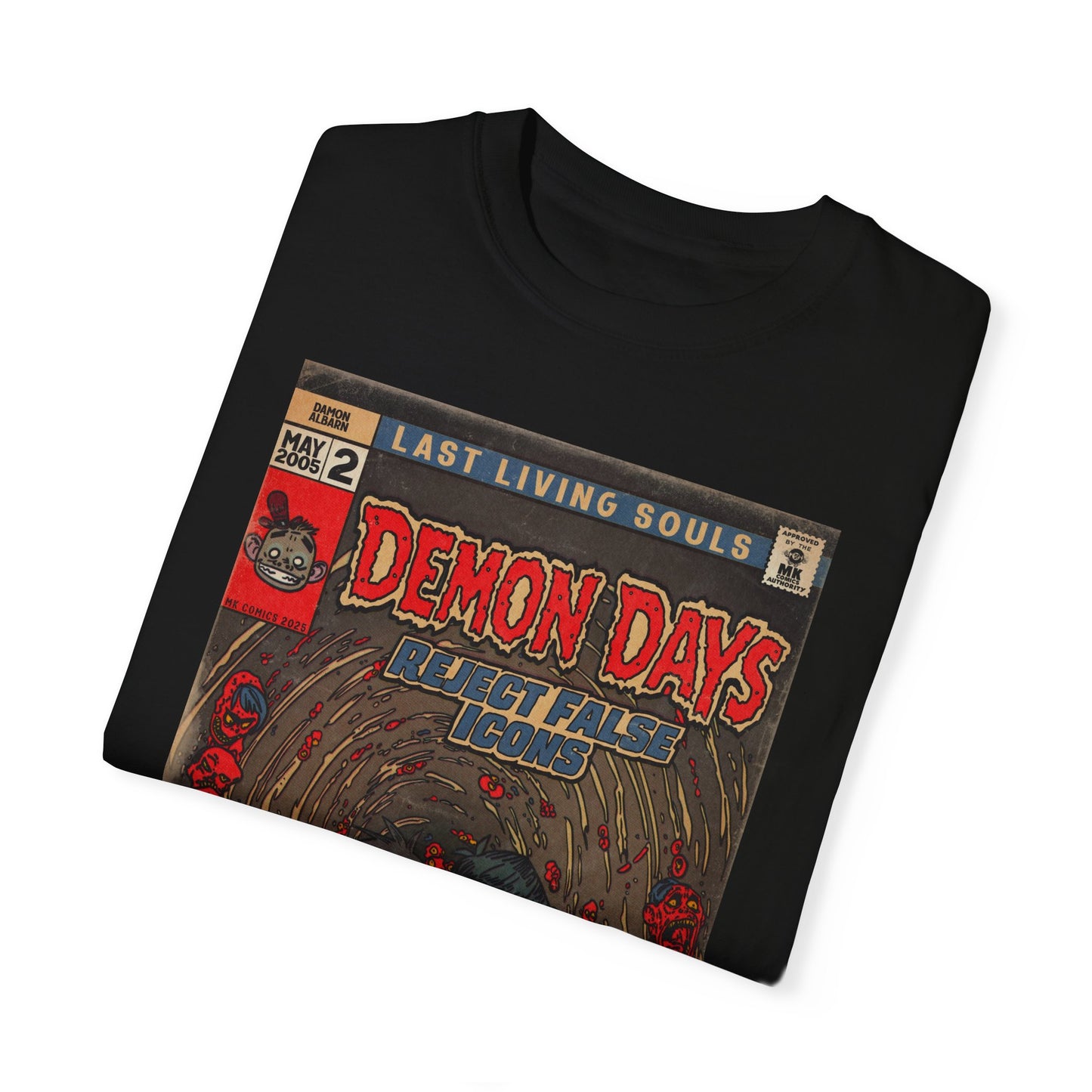 Demon Days - Unisex Garment-Dyed T-shirt