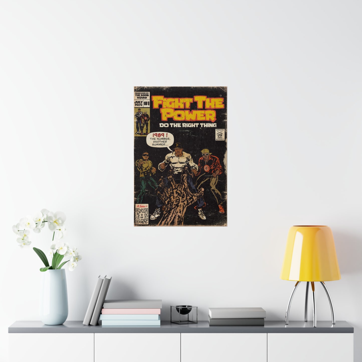 Public Enemy - Fight The Power - Vertical Matte Poster