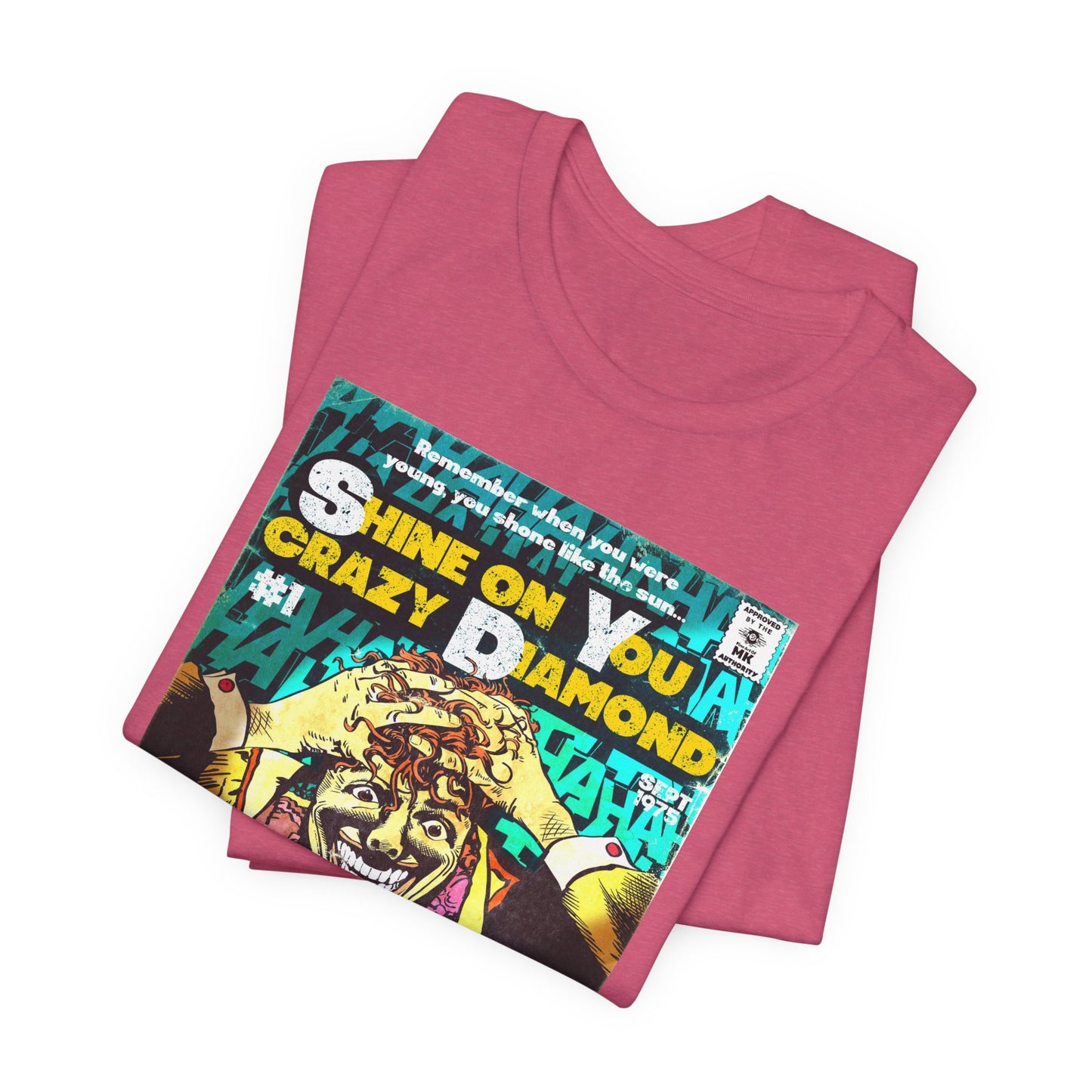 Pink Floyd - Shine on You crazy Diamond - Unisex Jersey Short Sleeve Tee